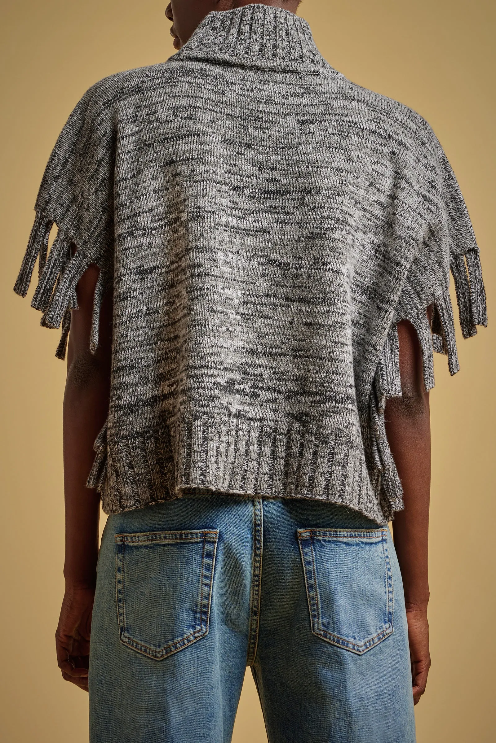 MAGLIA MOULINE' FRANGE sold by Liviana Conti product image thumbnail 3