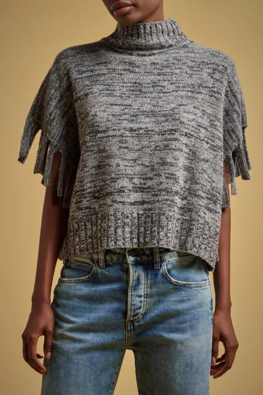 MAGLIA MOULINE' FRANGE sold by Liviana Conti