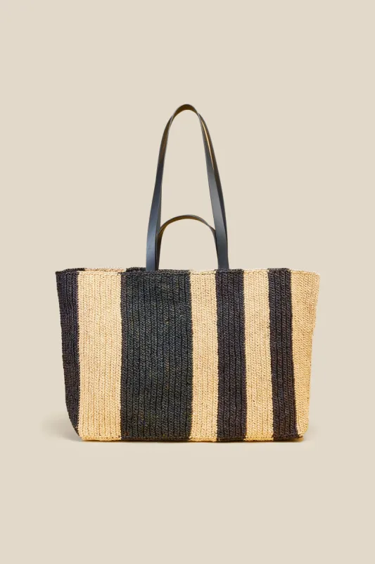 MAXI TOTE A RIGHE sold by Liviana Conti