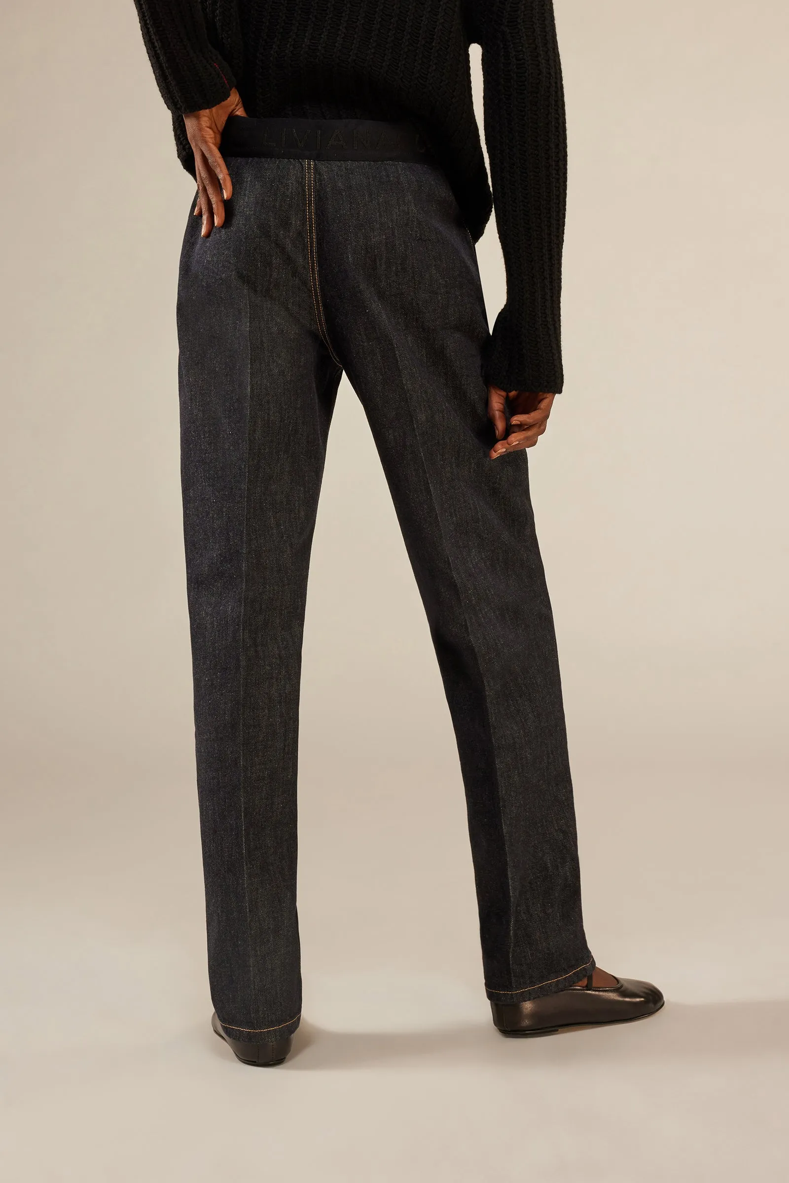 JEANS WIDE-LEG sold by Liviana Conti product image thumbnail 3