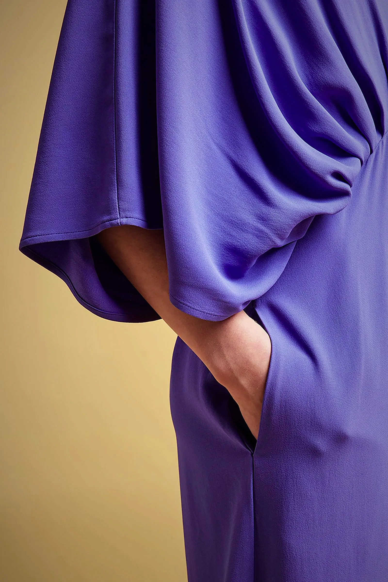 ABITO SCOLLO V DRAP VISCOSA sold by Liviana Conti product image thumbnail 4