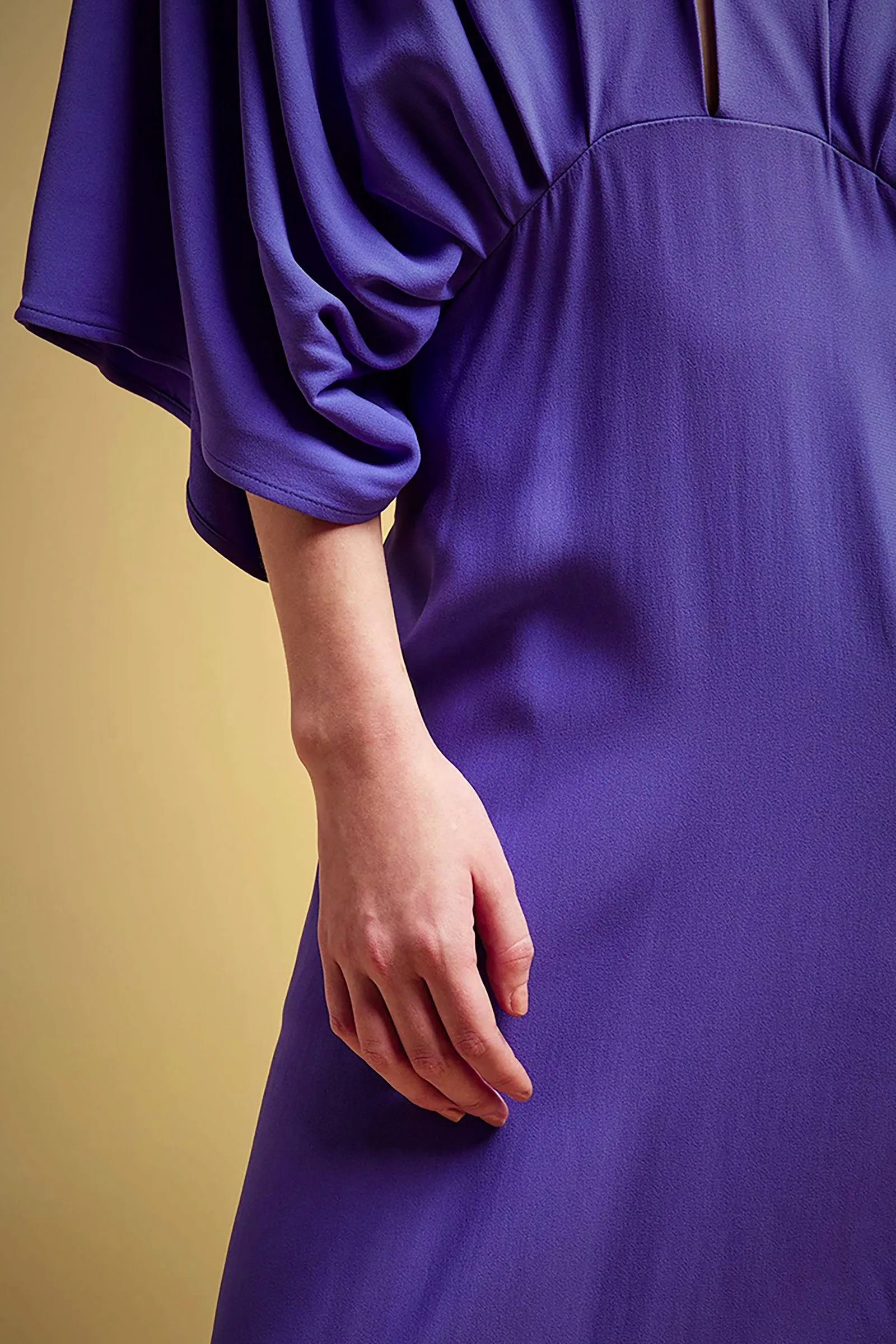 ABITO SCOLLO V DRAP VISCOSA sold by Liviana Conti product image thumbnail 3