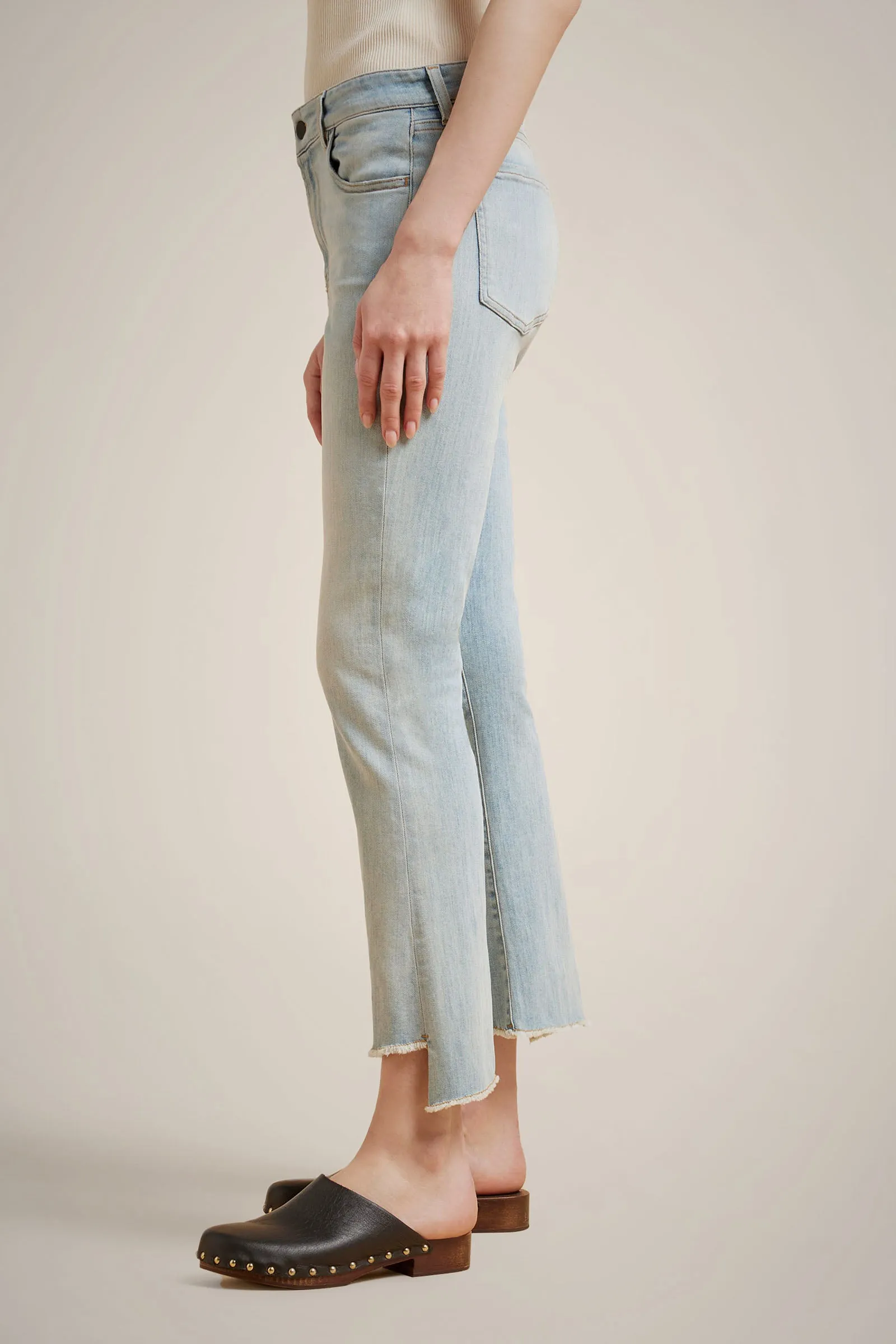 jeans flare stretch schiarito sold by Liviana Conti product image thumbnail 4