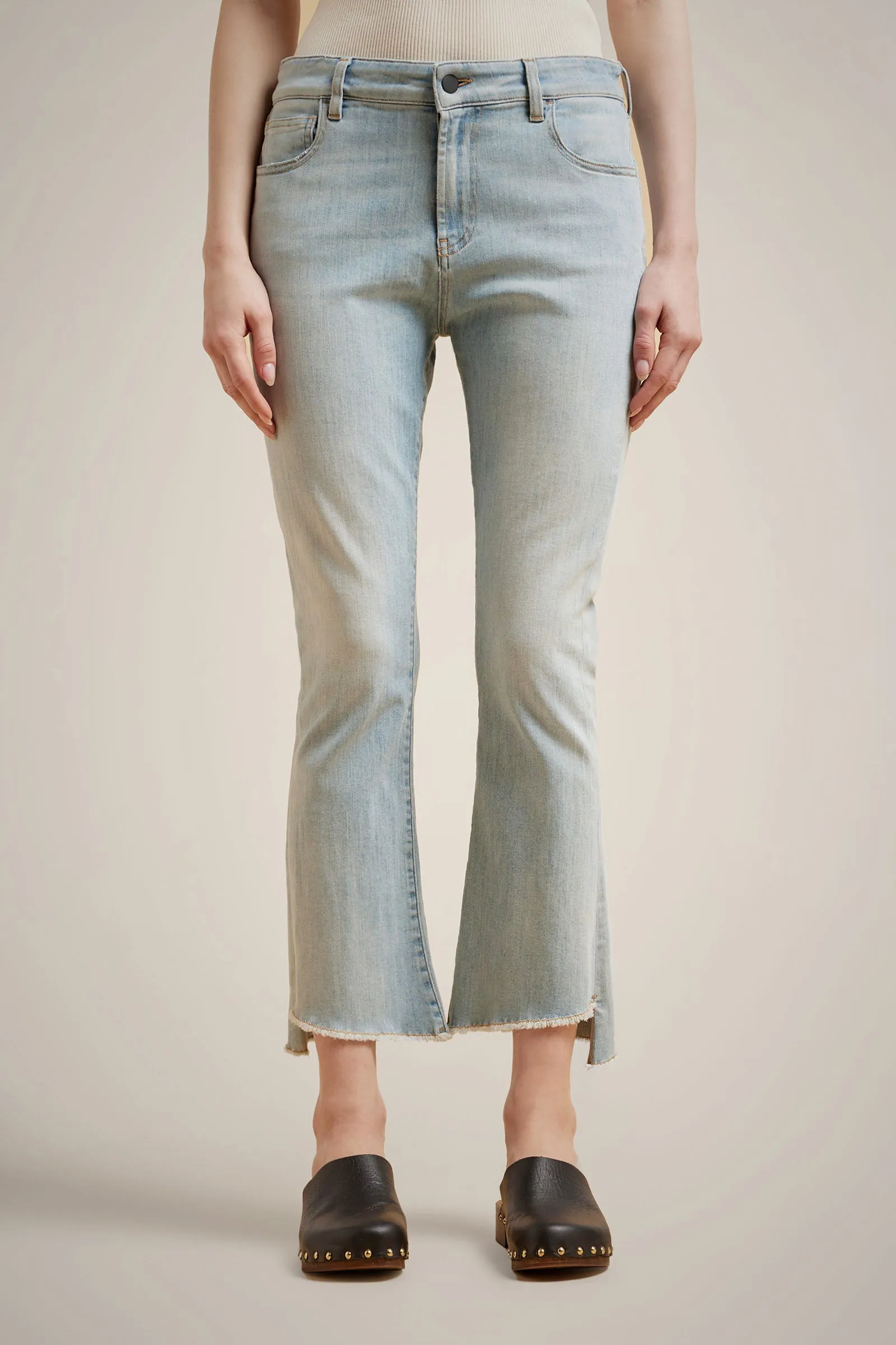 jeans flare stretch schiarito sold by Liviana Conti product image thumbnail 2