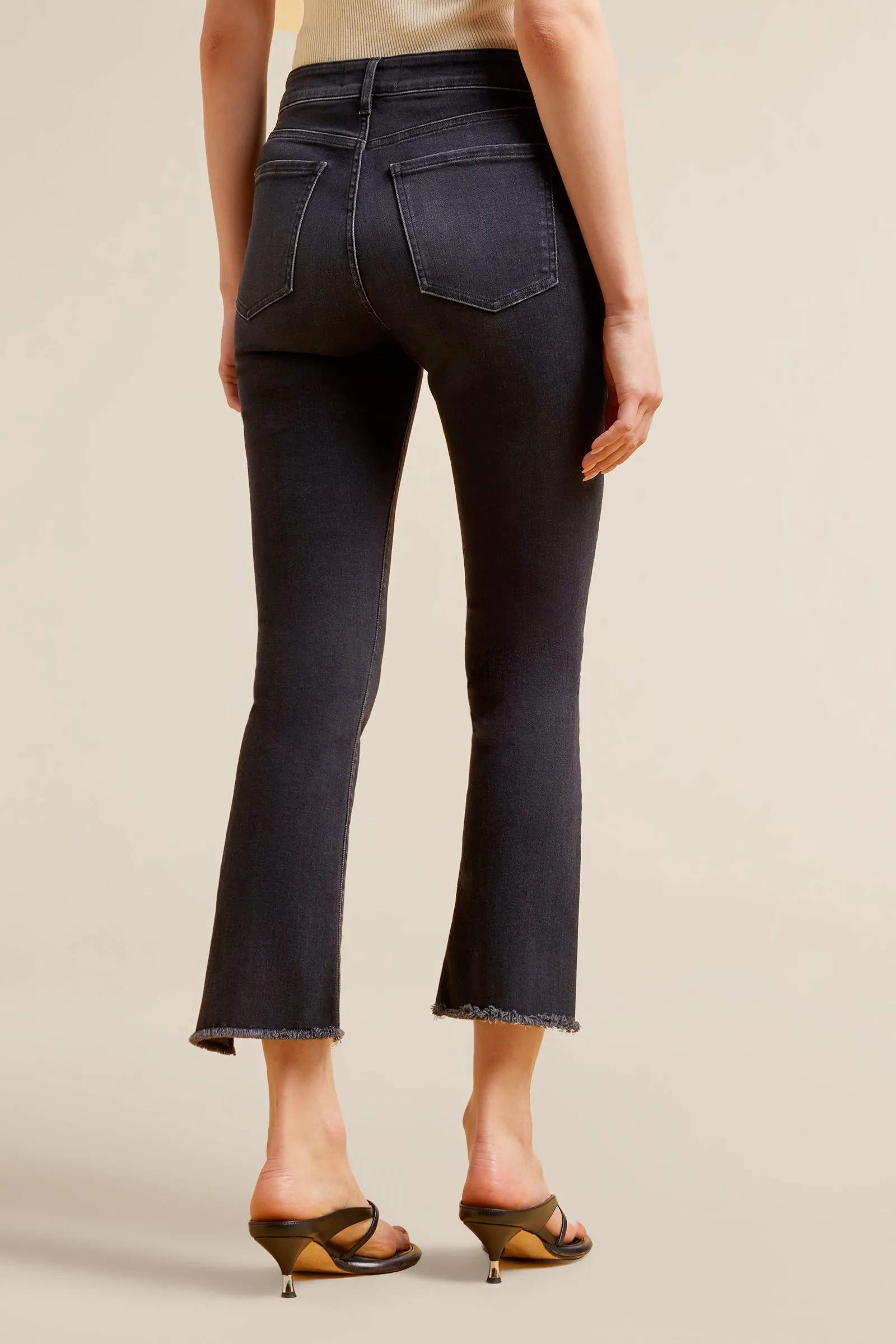 jeans flare stretch nero sold by Liviana Conti product image thumbnail 3