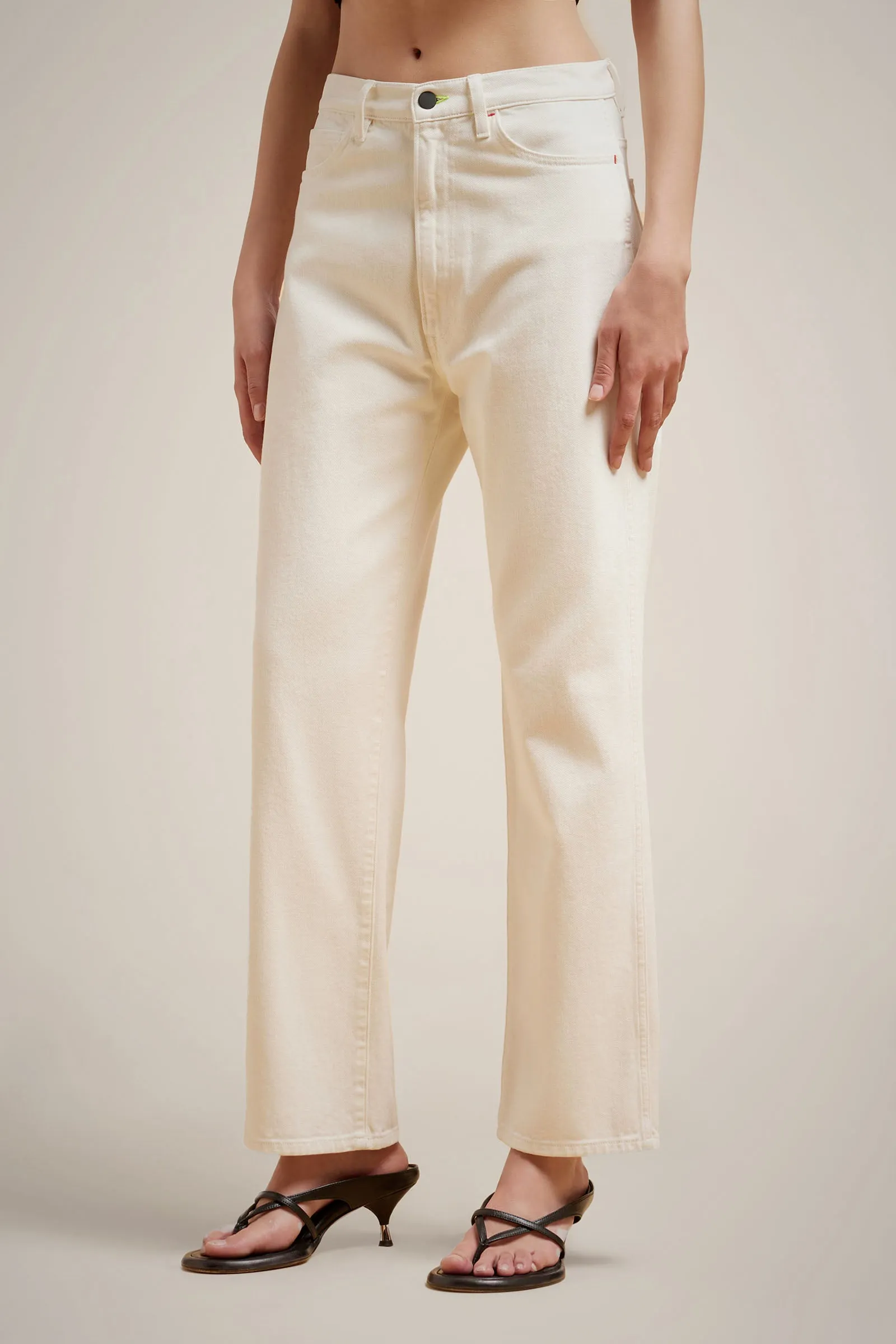 pantaloni denim gamba dritta sold by Liviana Conti product image thumbnail 2