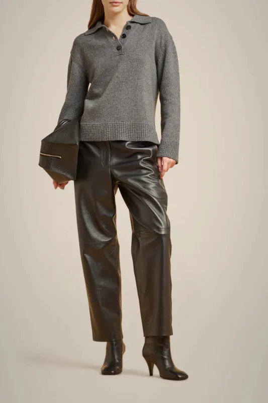 MAGLIA A POLO IN CASHMERE RICICLATO sold by Liviana Conti