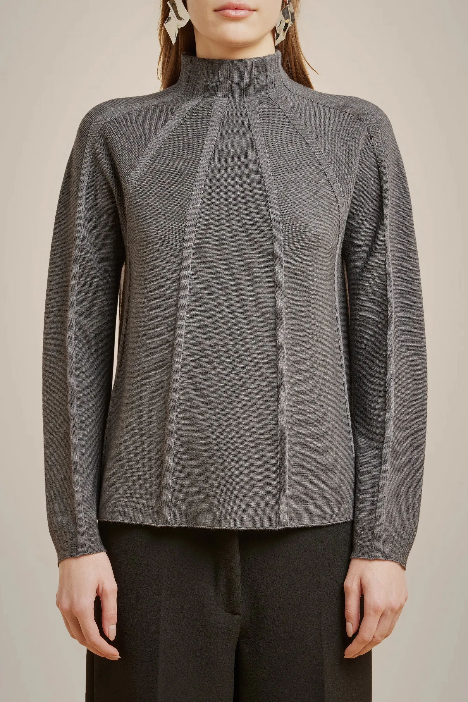 MAGLIA LUPETTO IN LANA MERINOS sold by Liviana Conti product image thumbnail 4