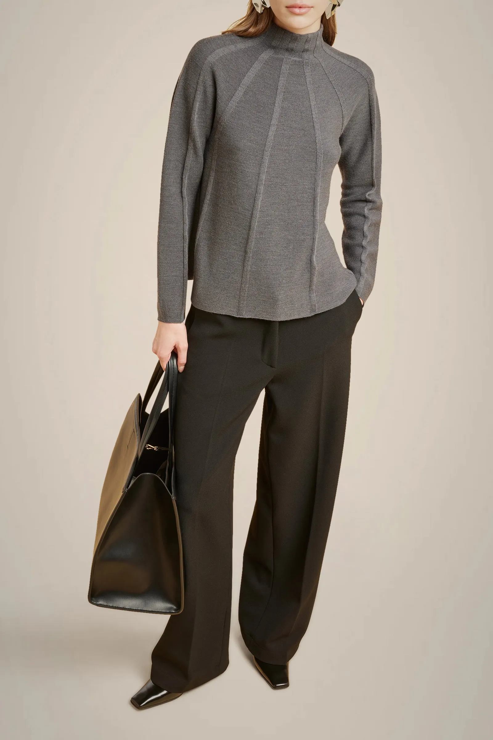 MAGLIA LUPETTO IN LANA MERINOS sold by Liviana Conti product image thumbnail 3