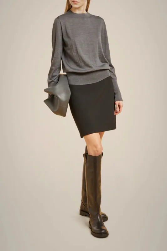 MAGLIA BOTTONI POLSI IN LANA MERINOS sold by Liviana Conti