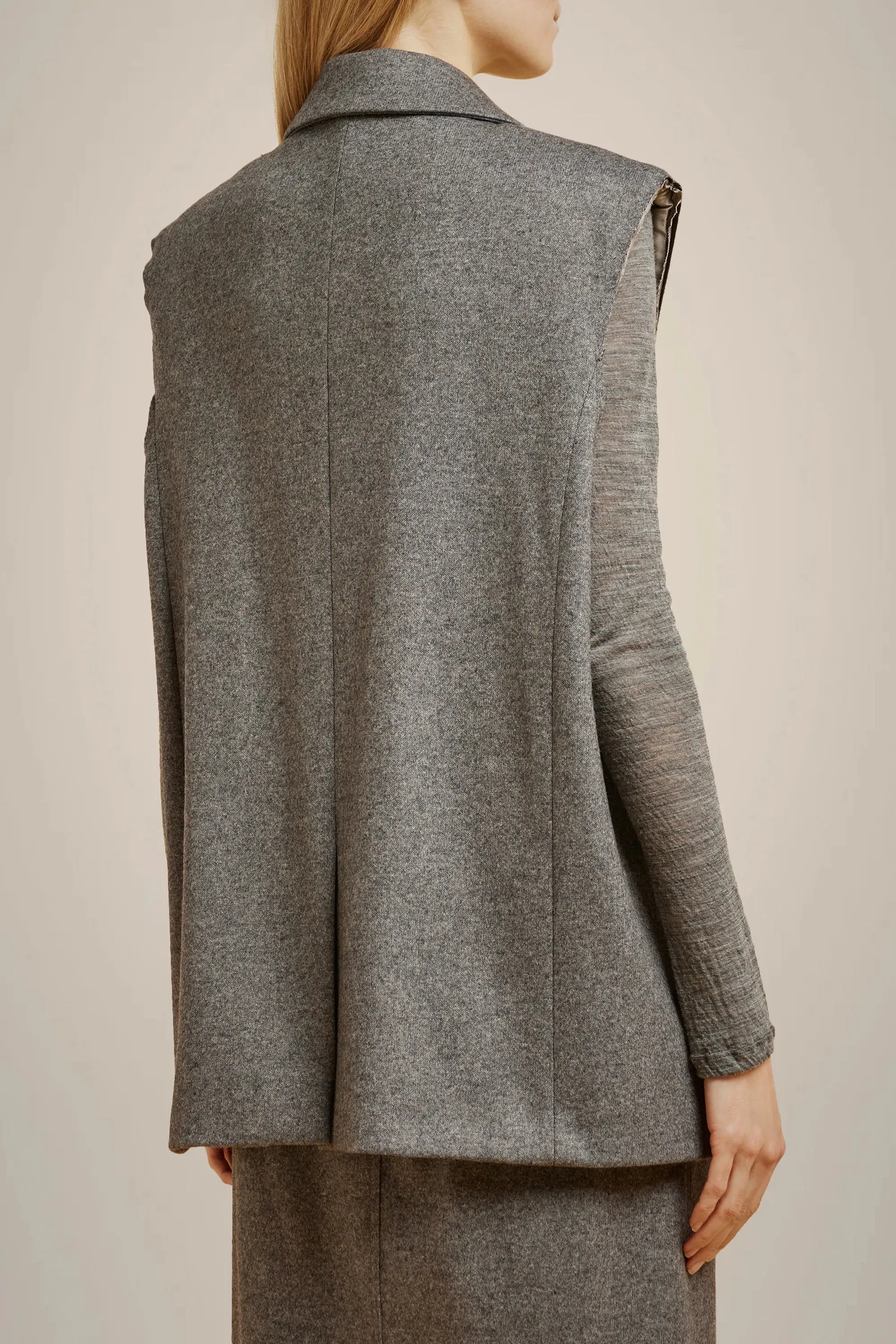 GILET IN PANNO CASHMERE sold by Liviana Conti product image thumbnail 3