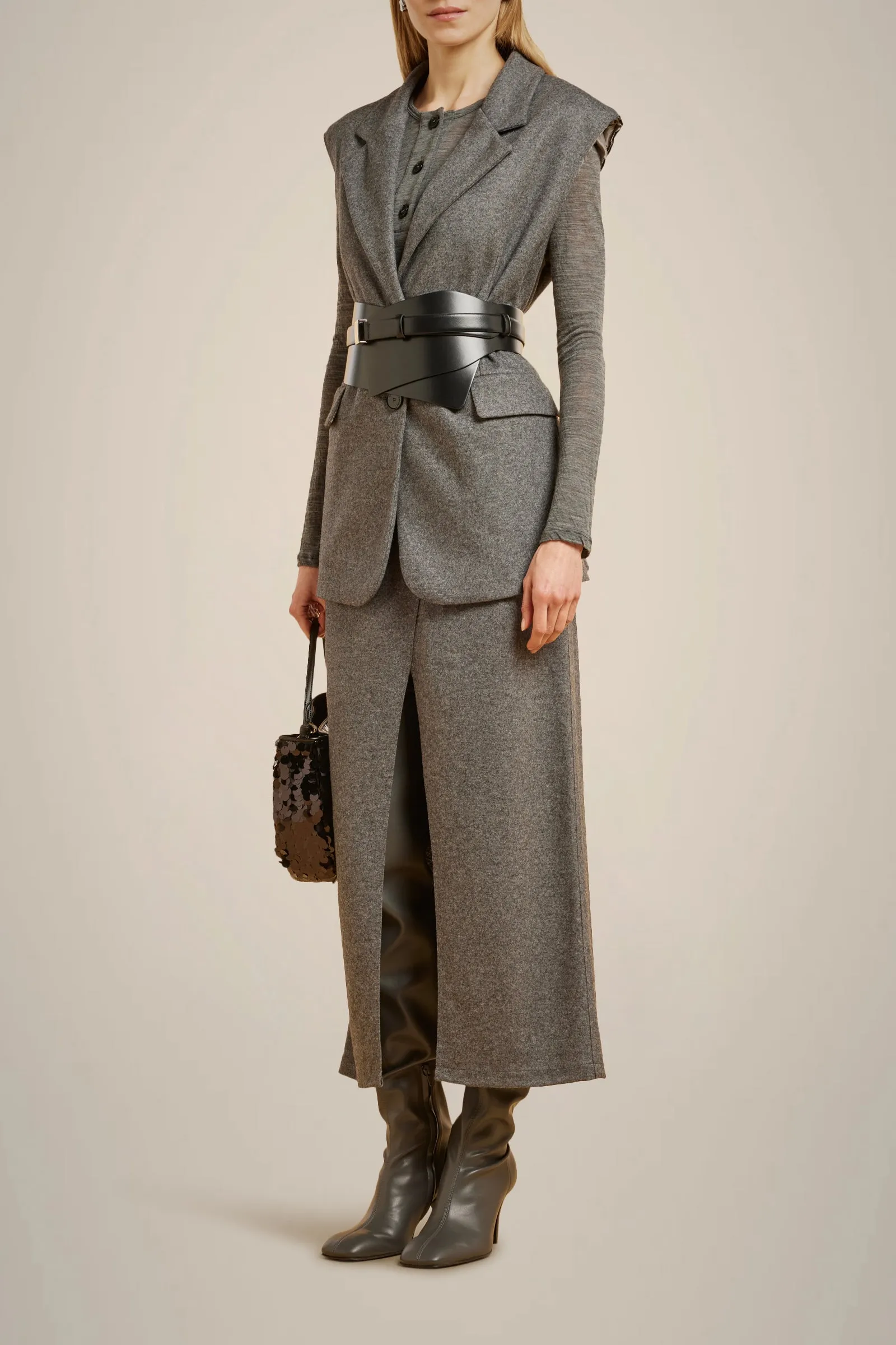 GILET IN PANNO CASHMERE sold by Liviana Conti