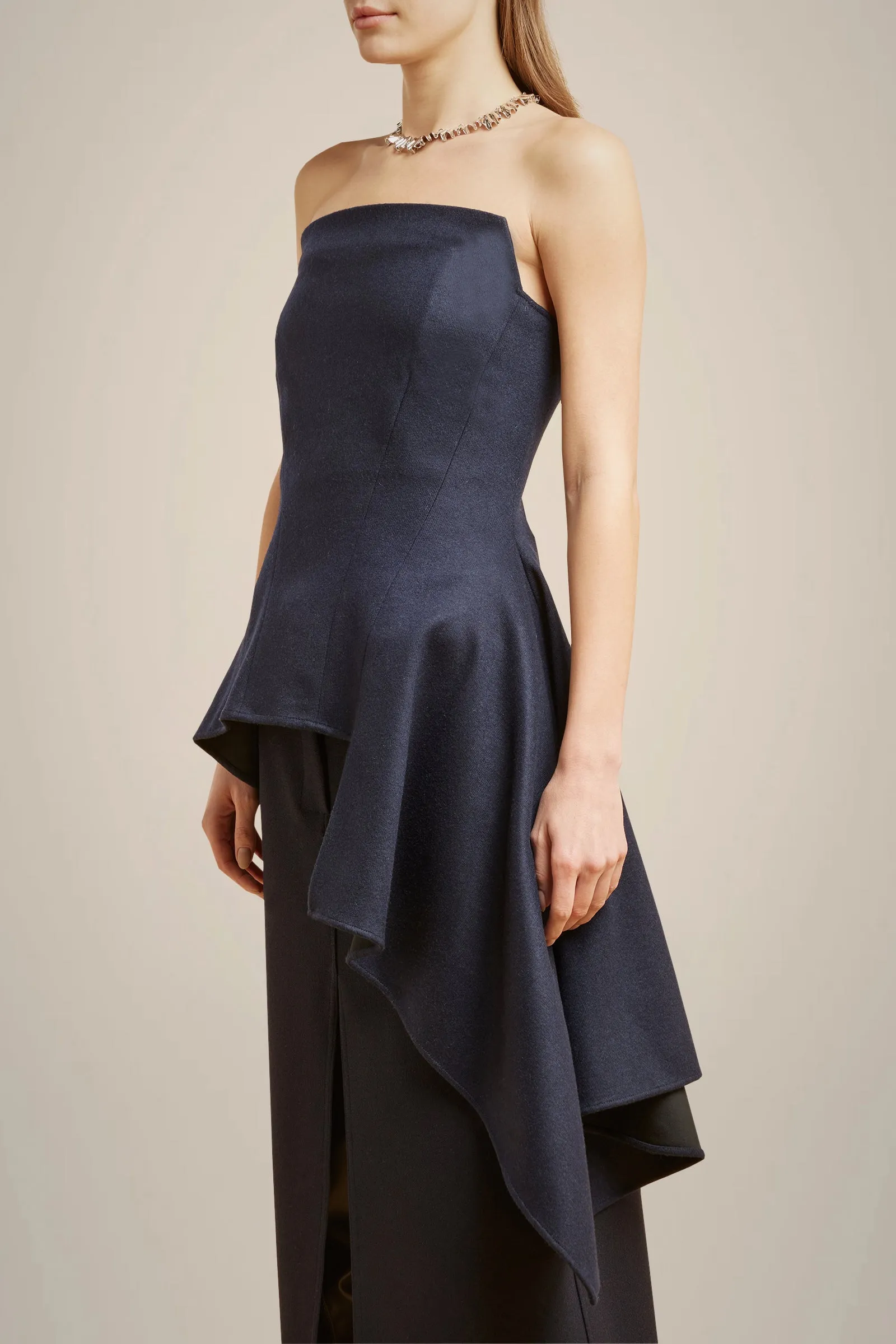 TOP A FASCIA CON ORLO ASIMMETRICO sold by Liviana Conti product image thumbnail 4