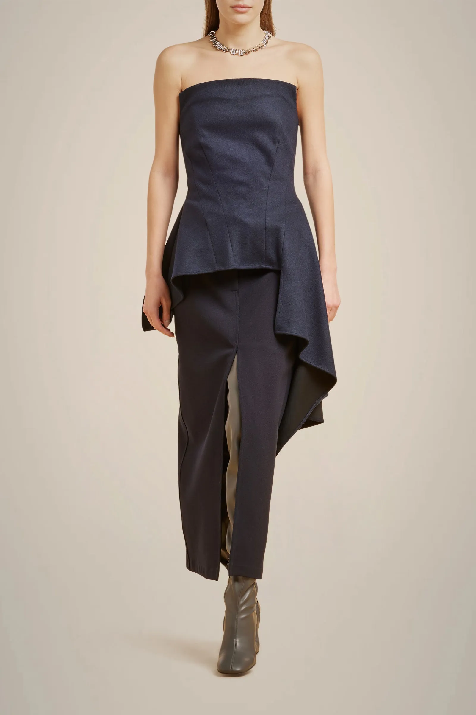 TOP A FASCIA CON ORLO ASIMMETRICO sold by Liviana Conti product image thumbnail 2