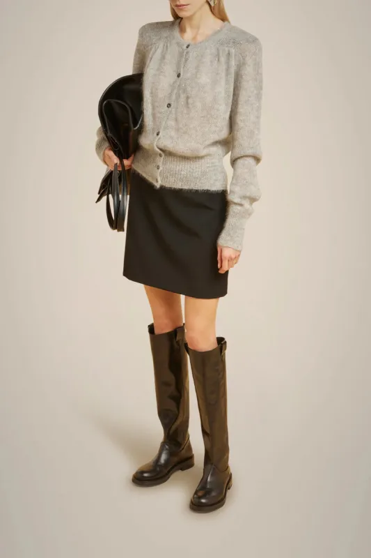 CARDIGAN IN MOHAIR PAILLETTES sold by Liviana Conti