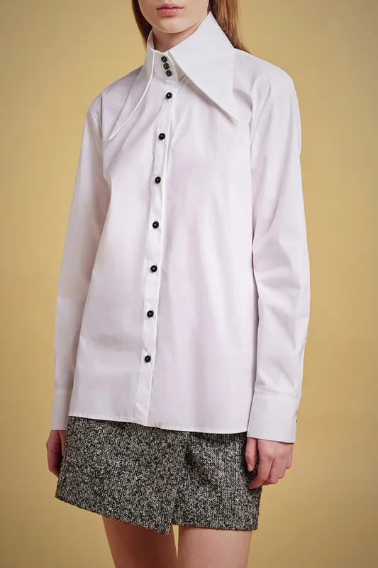 CAMICIA POPELINE COLLO PUNTE sold by Liviana Conti