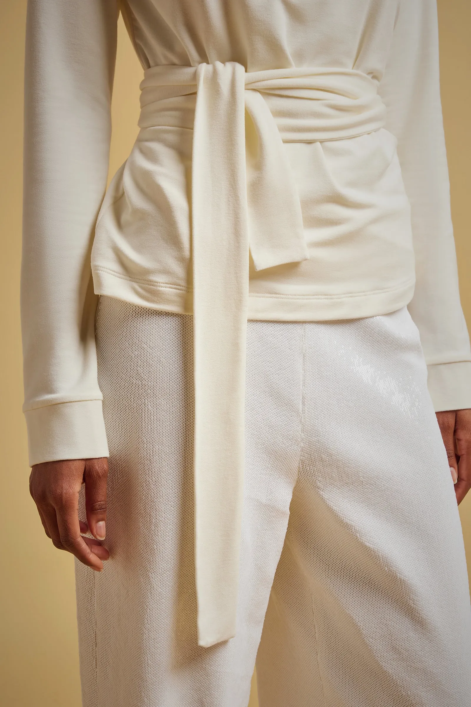 BLUSA JERSEY STRETCH INCROCIATA sold by Liviana Conti product image thumbnail 4