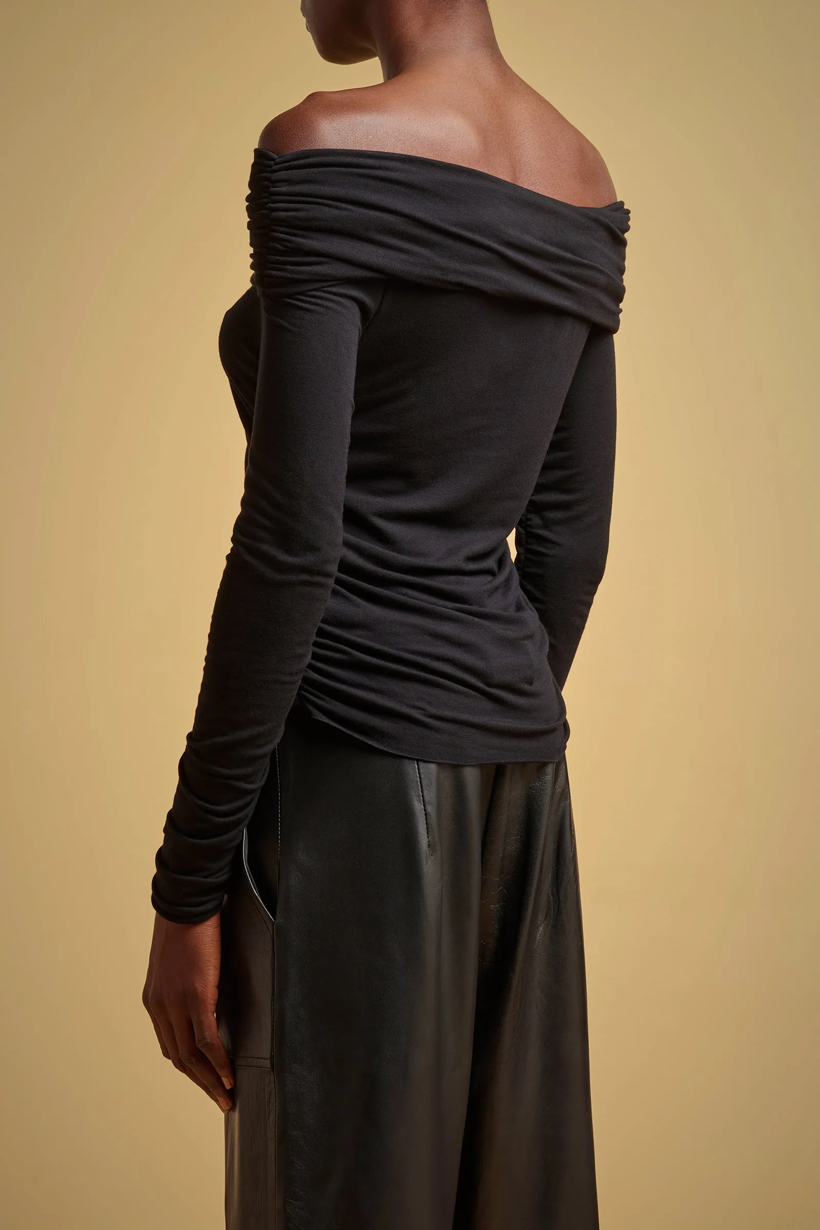 BLUSA JERSEY STRETCH SPALLE SCOPERTE sold by Liviana Conti product image thumbnail 3