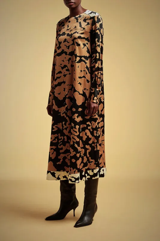 ABITO BICOLORE STAMPA MACULA sold by Liviana Conti