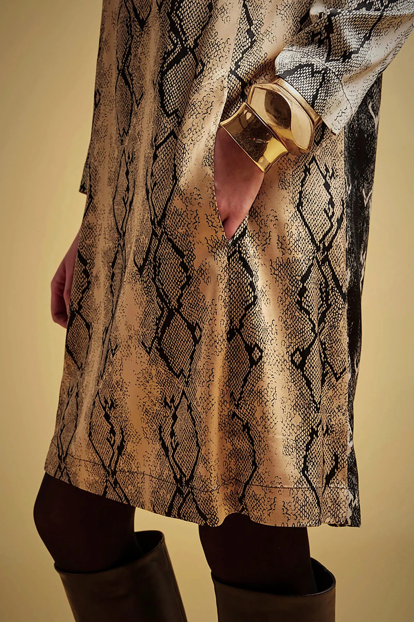 ABITO CORTO STAMPA PITONE sold by Liviana Conti product image thumbnail 3