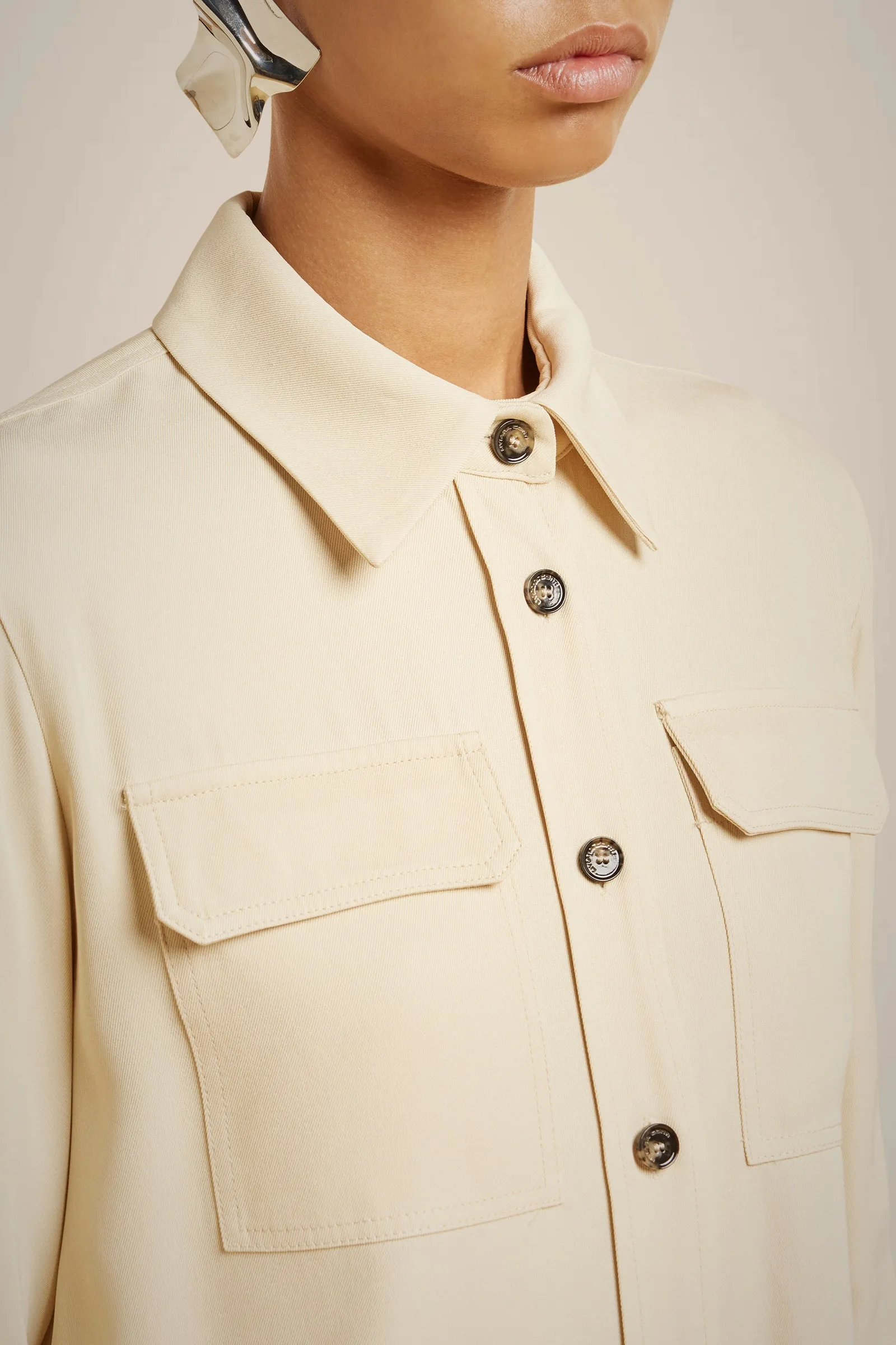 CAMICIA CON TASCHE A TOPPA sold by Liviana Conti product image thumbnail 4