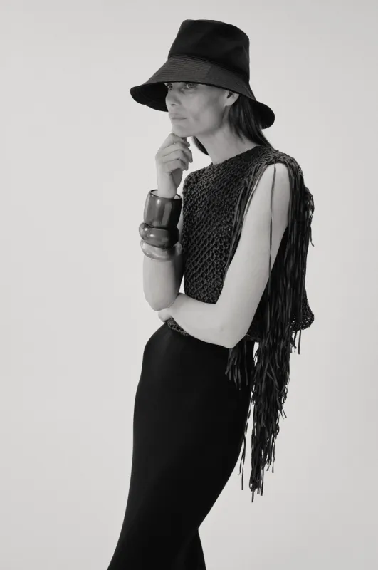 TOP CON FRANGE sold by Liviana Conti