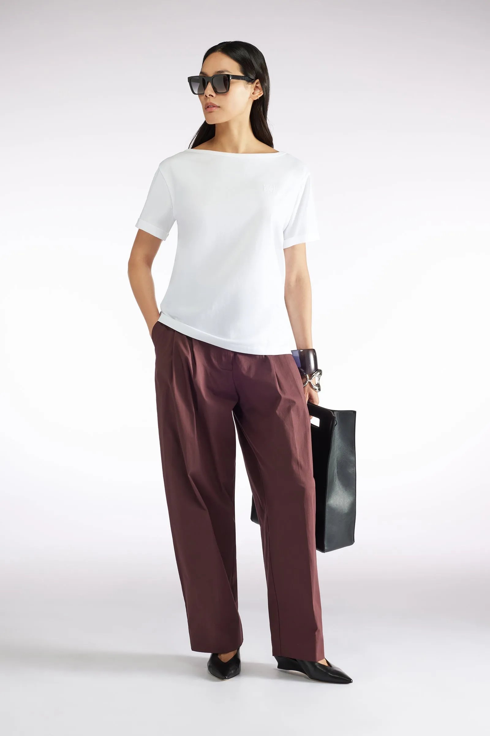 T-SHIRT RICAMO LOGO sold by Liviana Conti product image thumbnail 2