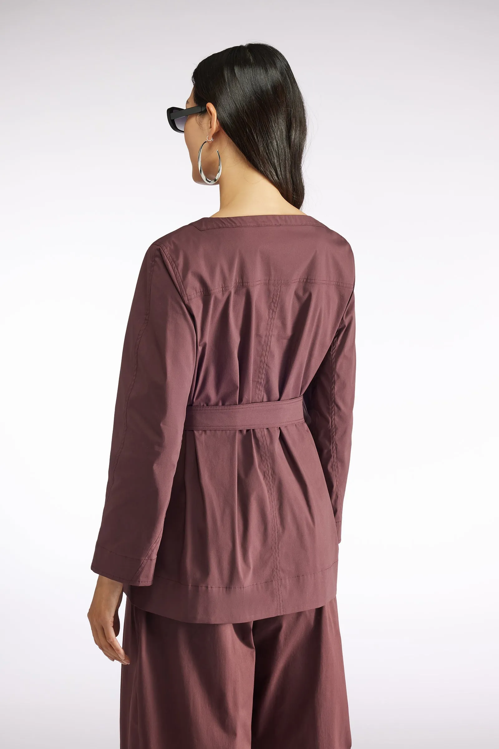BLUSA CON CINTURA sold by Liviana Conti product image thumbnail 4