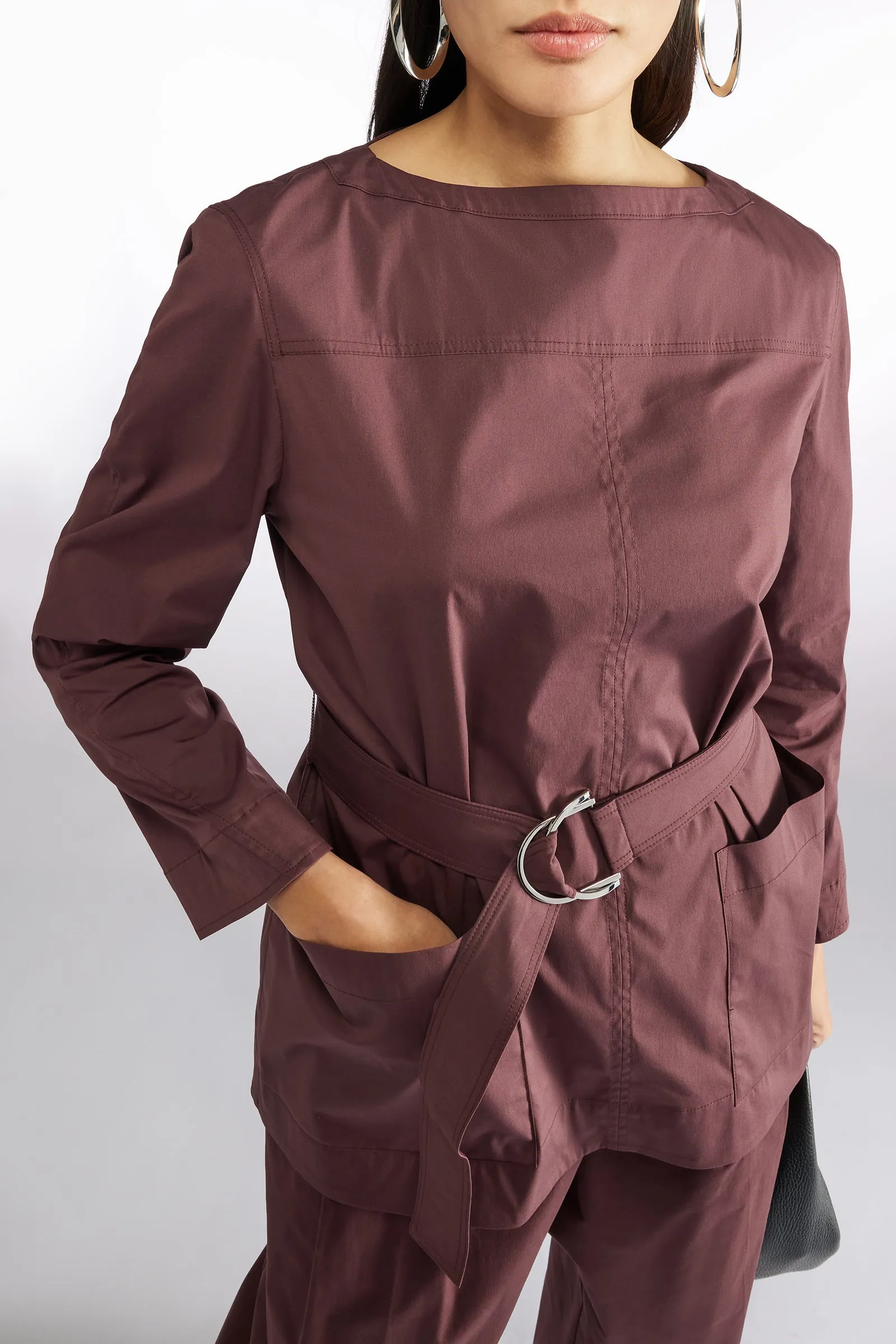 BLUSA CON CINTURA sold by Liviana Conti product image thumbnail 2