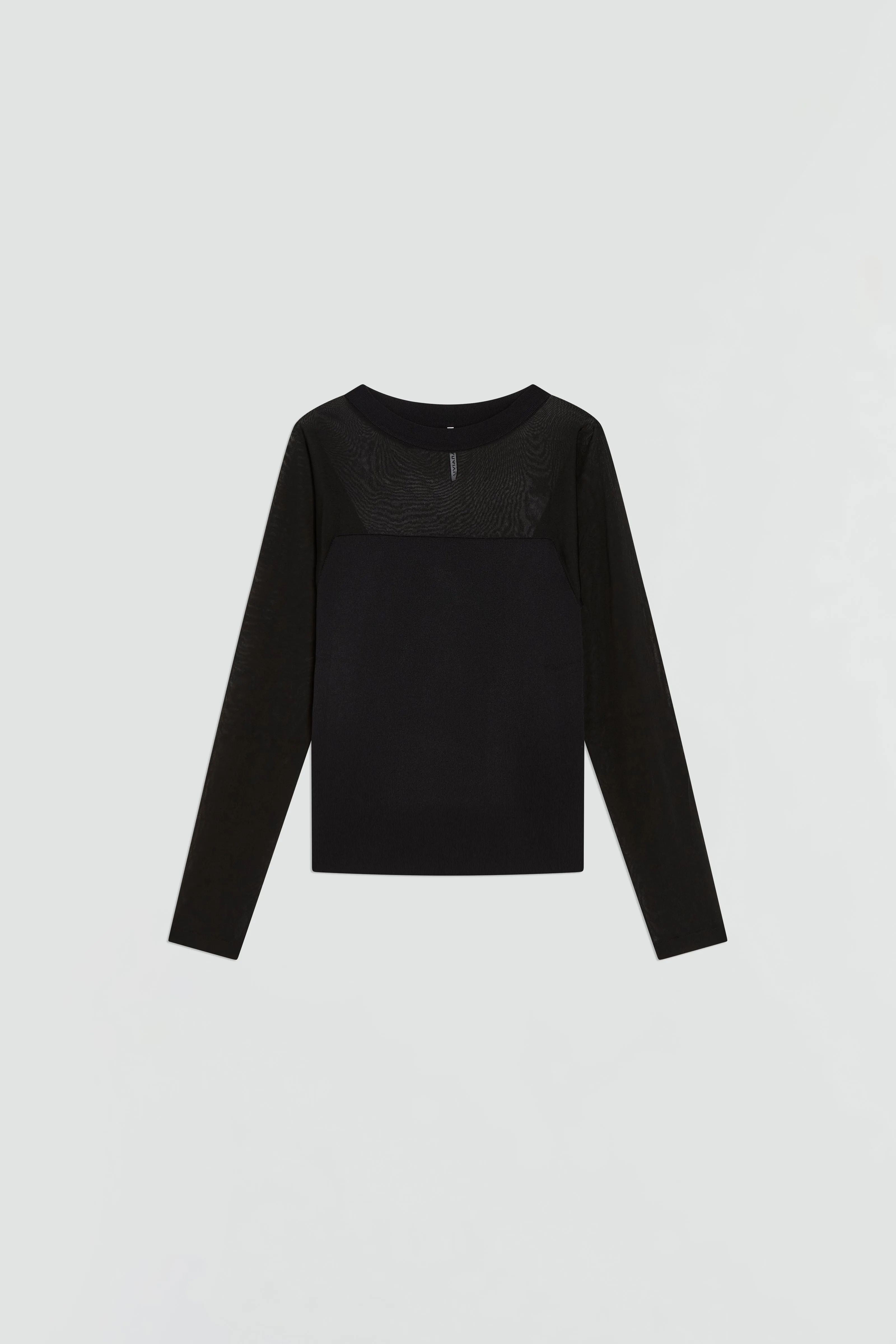 TOP MANICA LUNGA CON TRASPARENZE sold by Liviana Conti