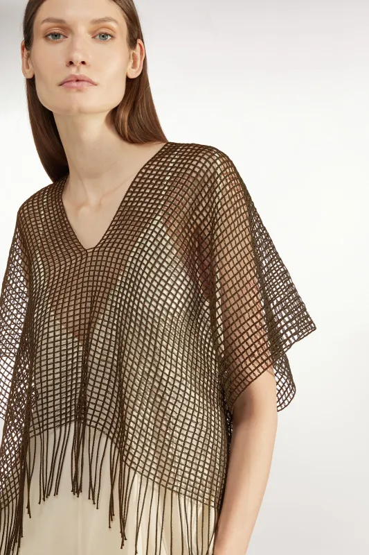 PONCHO A RETE sold by Liviana Conti