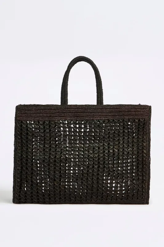 LARGE TOTE TRAFORATA sold by Liviana Conti