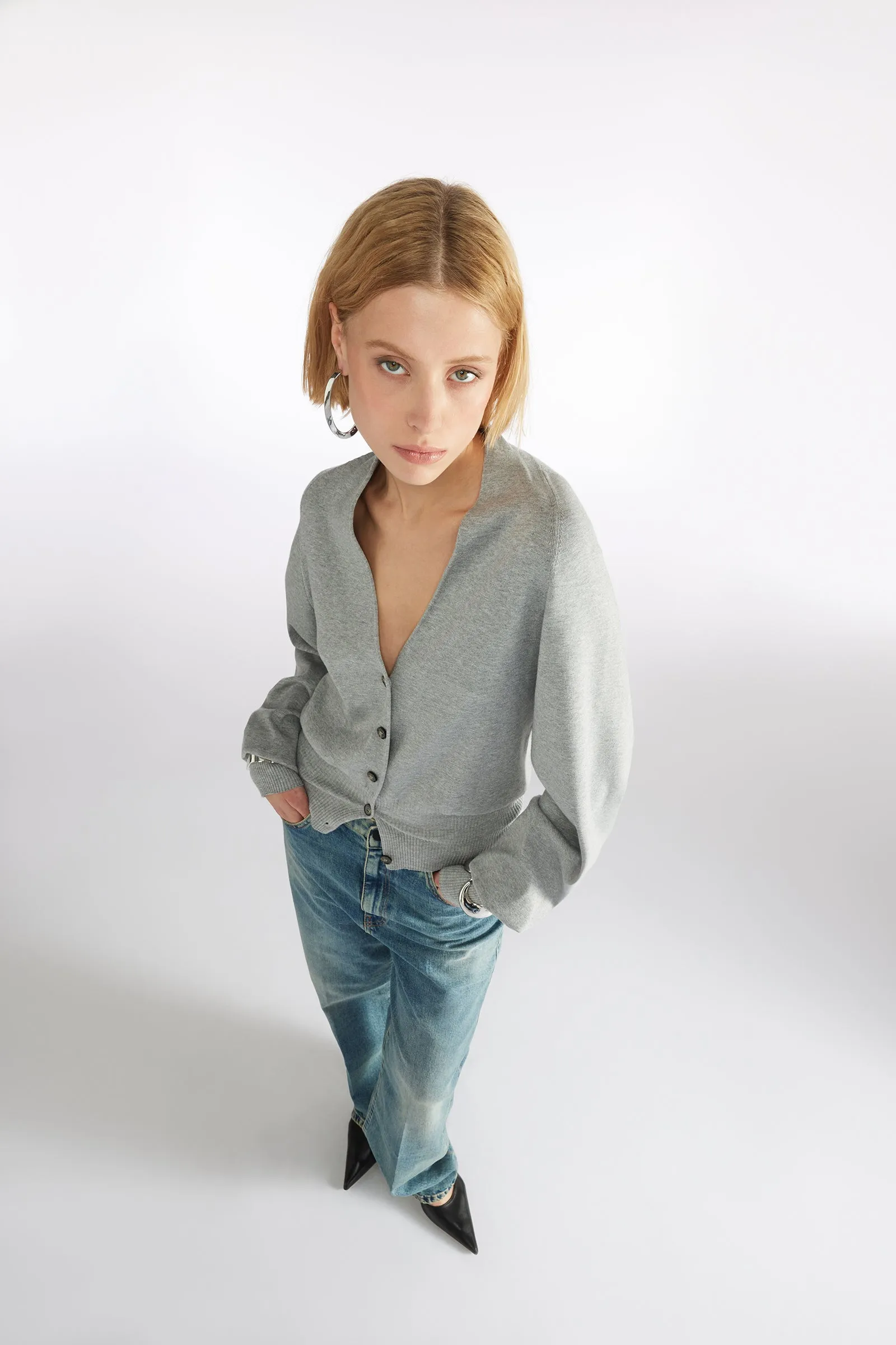 CARDIGAN SCOLLO A V sold by Liviana Conti product image thumbnail 5