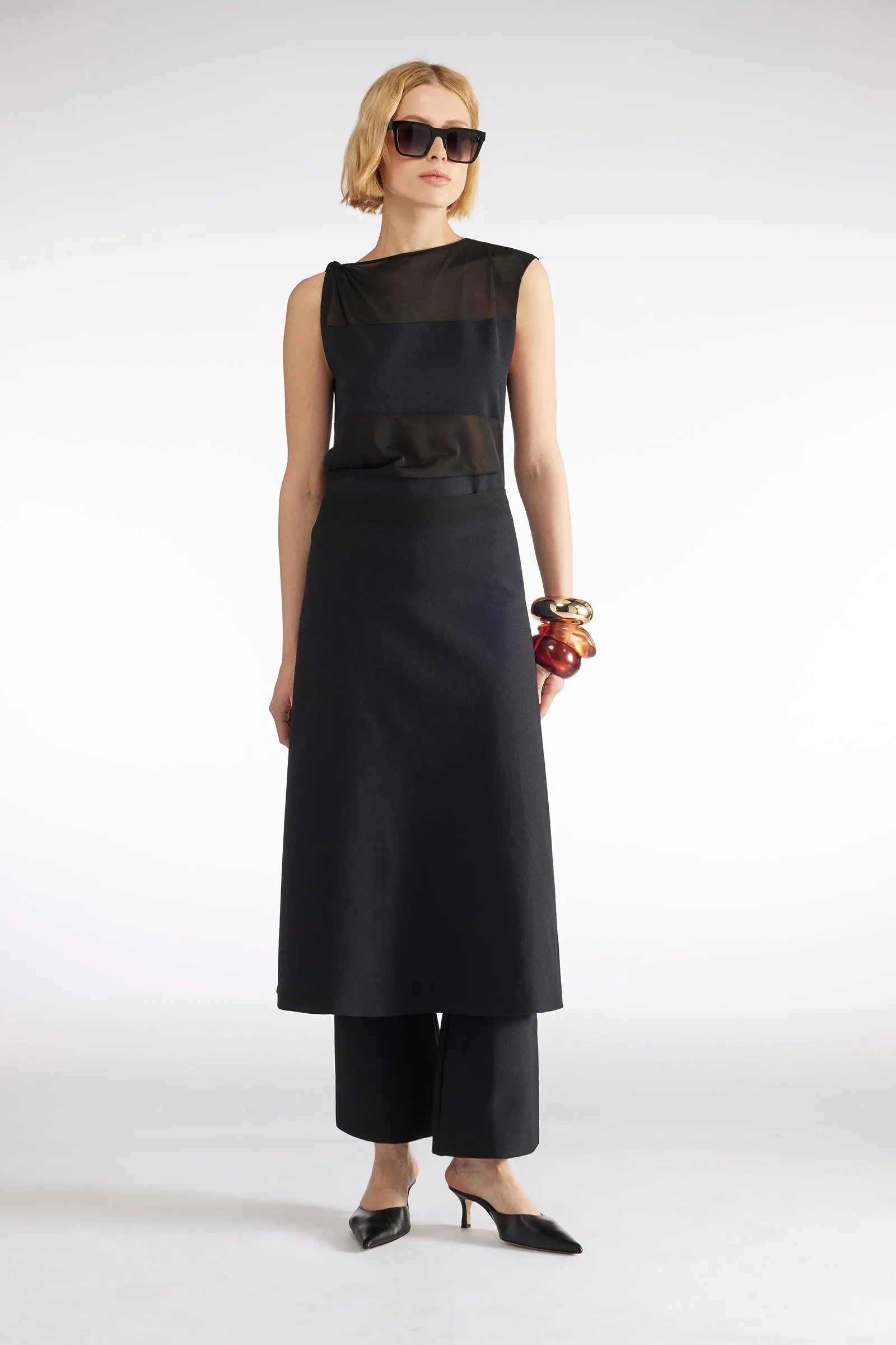 TOP CON TRASPARENZE sold by Liviana Conti product image thumbnail 5