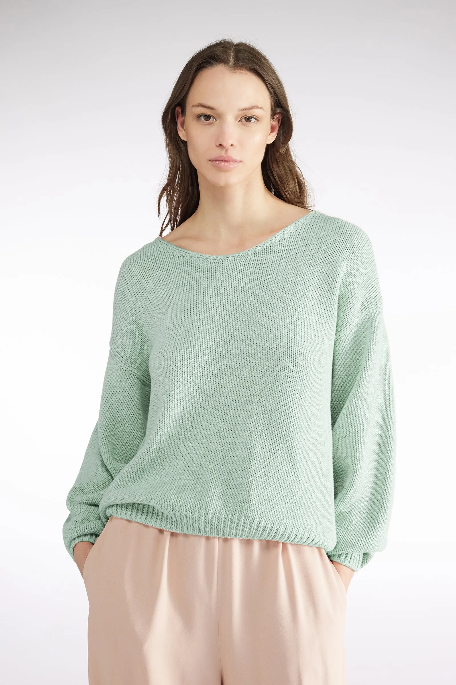 MAGLIA SCOLLO A V sold by Liviana Conti