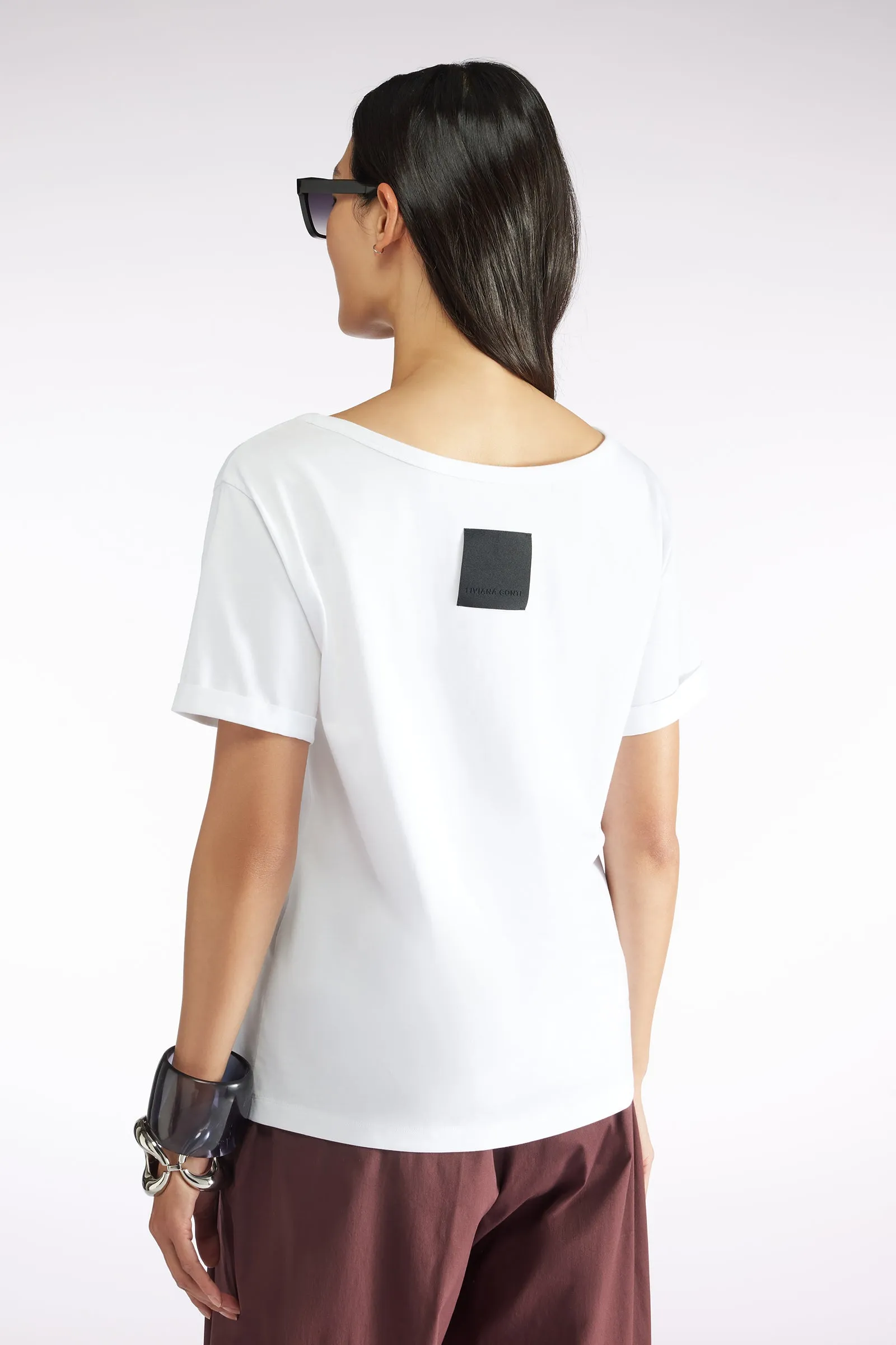 T-SHIRT RICAMO ANAGRAMMA sold by Liviana Conti product image thumbnail 4