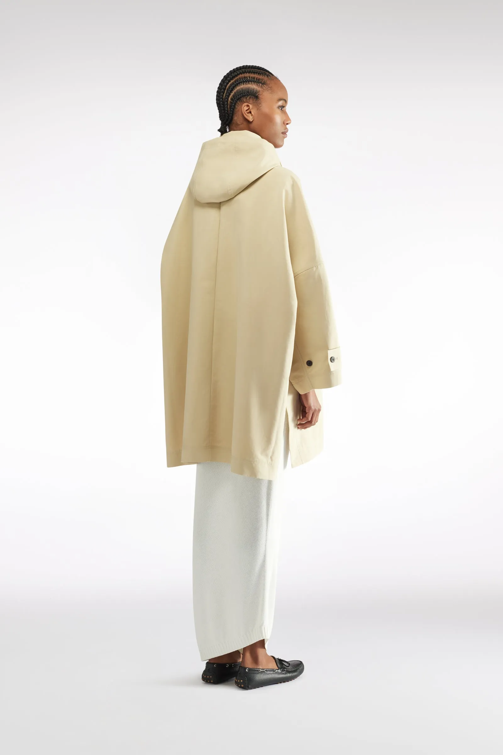 PARKA IN DOUBLE LAYER COTTON sold by Liviana Conti product image thumbnail 3