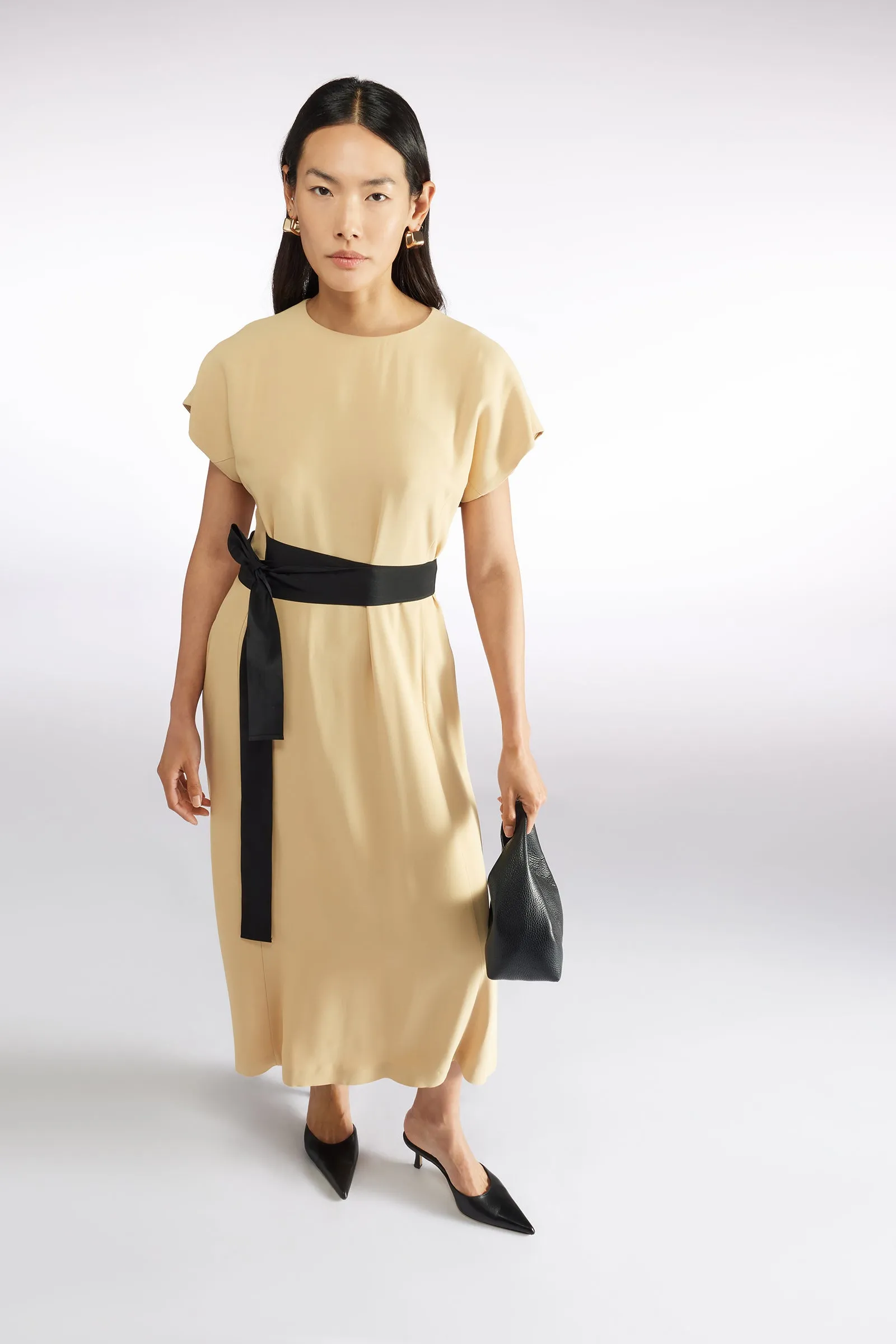 ABITO CON CINTURA IN RASO sold by Liviana Conti product image thumbnail 5