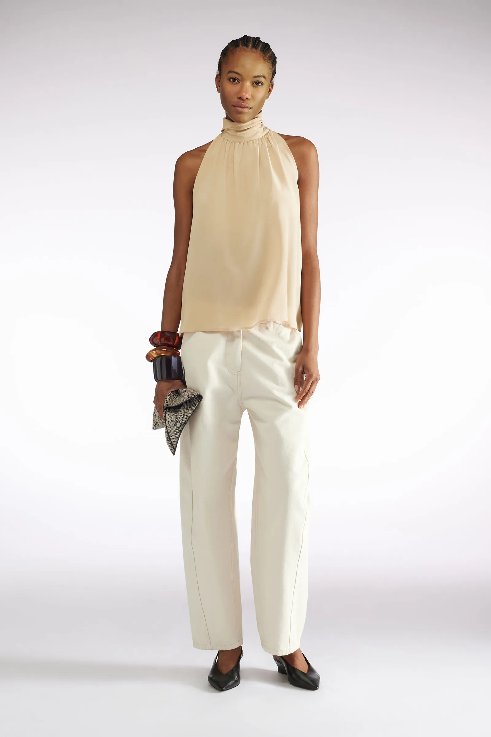 BLUSA IN 100% SETA sold by Liviana Conti product image thumbnail 5