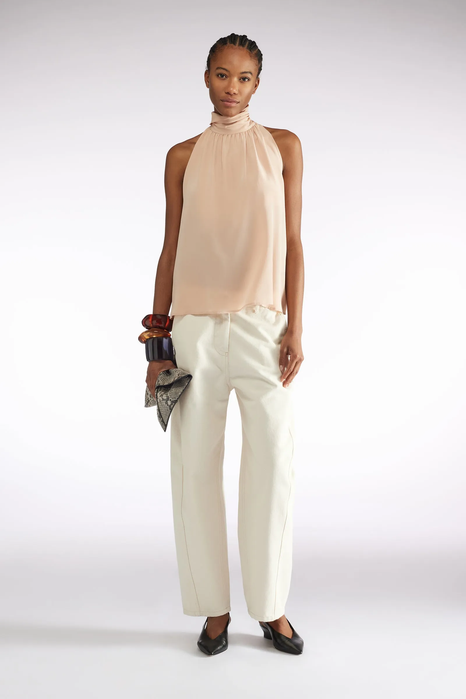 BLUSA IN 100% SETA sold by Liviana Conti product image thumbnail 2