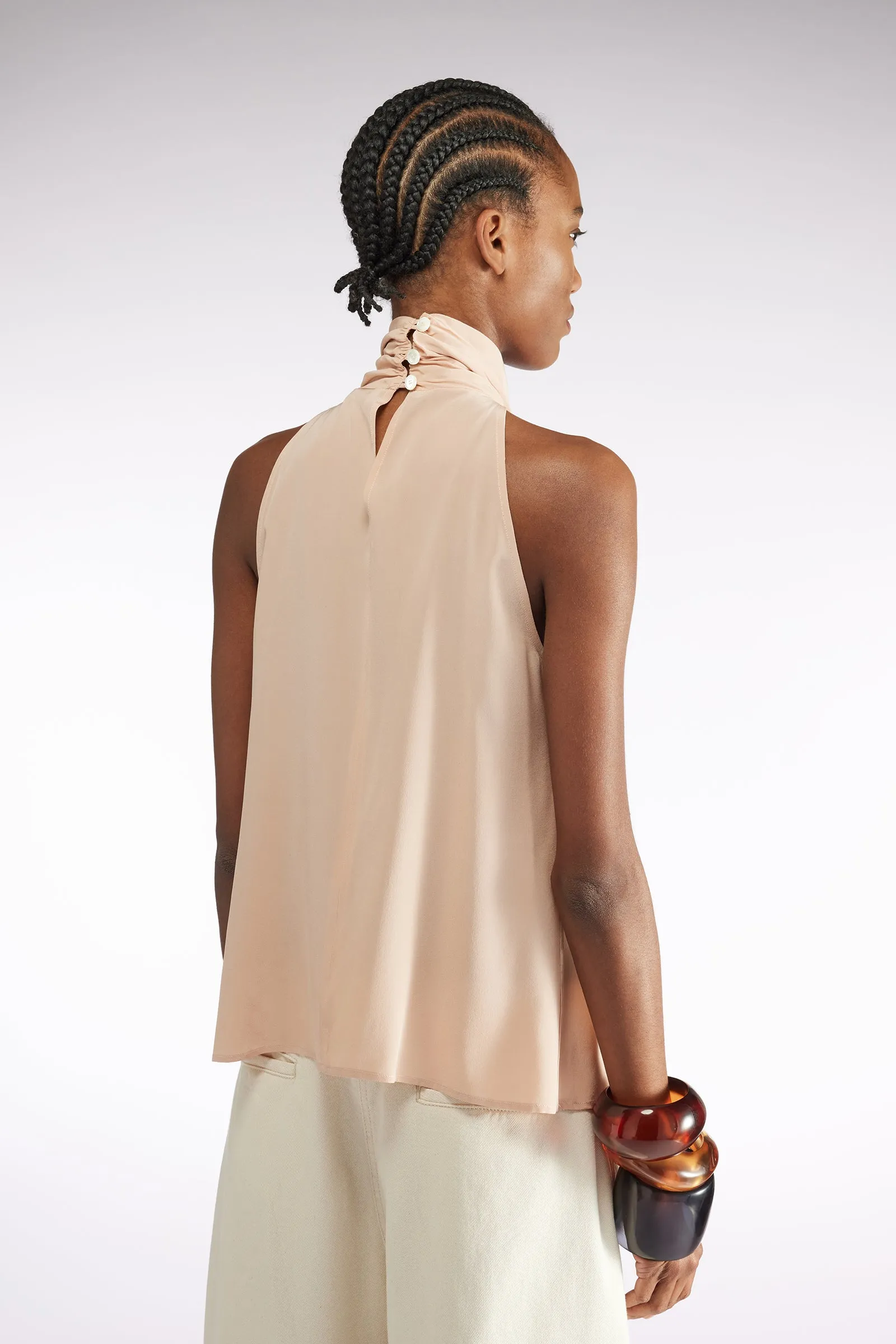 BLUSA IN 100% SETA sold by Liviana Conti product image thumbnail 4