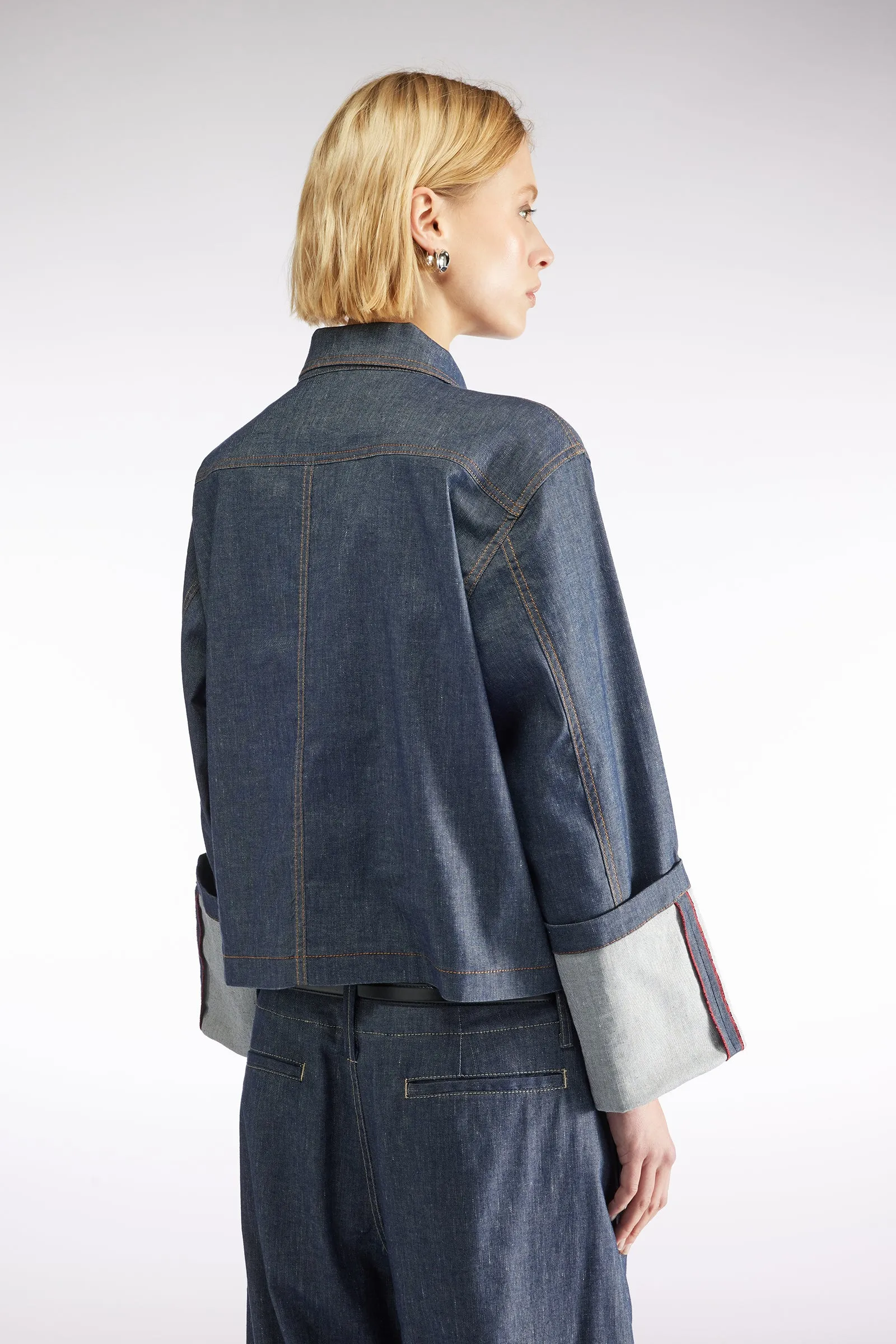 GIACCA IN TELA DENIM sold by Liviana Conti product image thumbnail 3