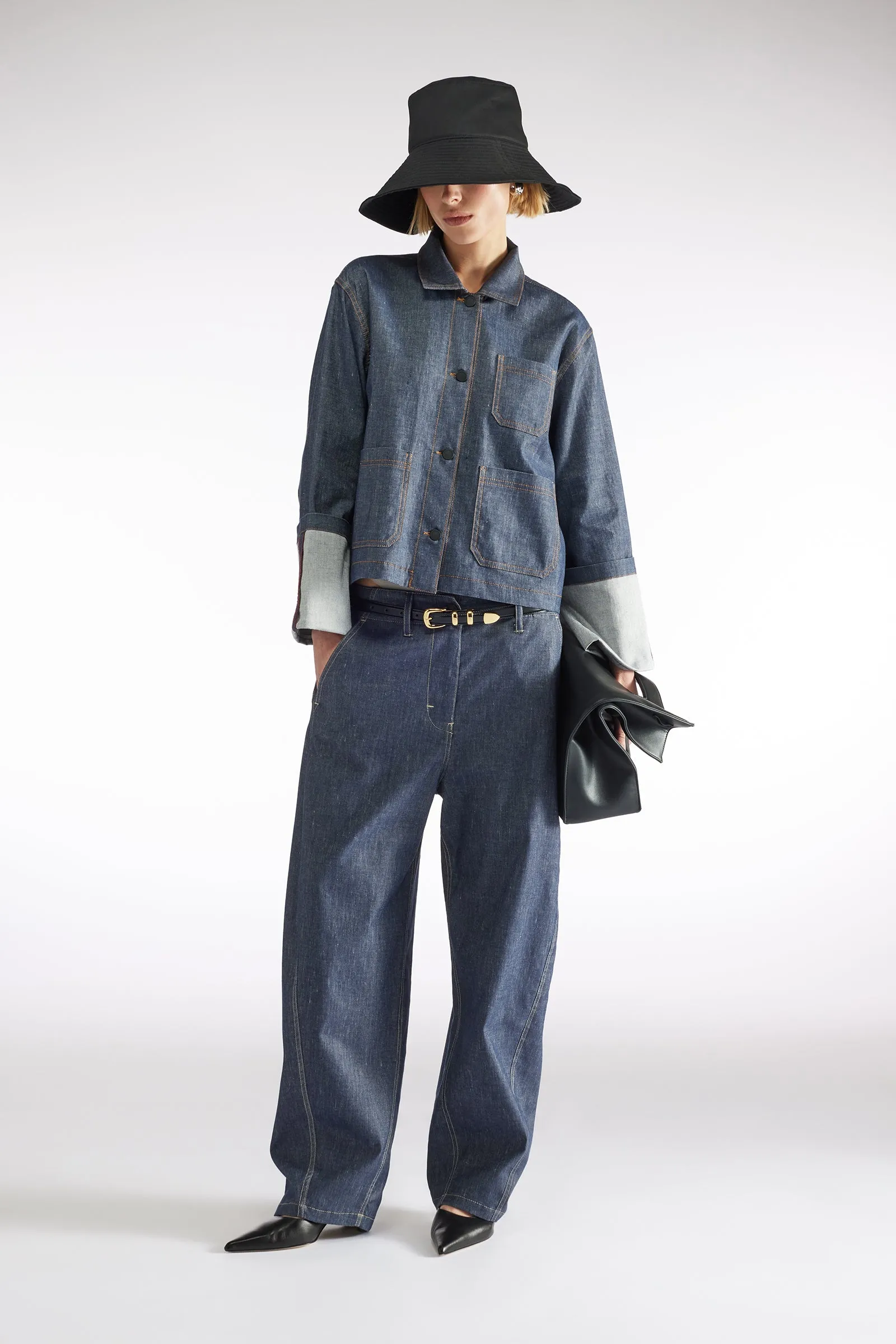 GIACCA IN TELA DENIM sold by Liviana Conti product image thumbnail 5