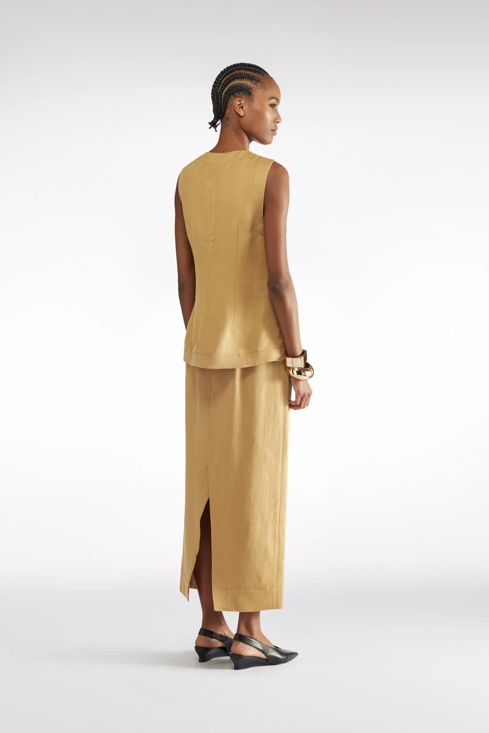 GONNA IN LINO VISCOSA sold by Liviana Conti product image thumbnail 3