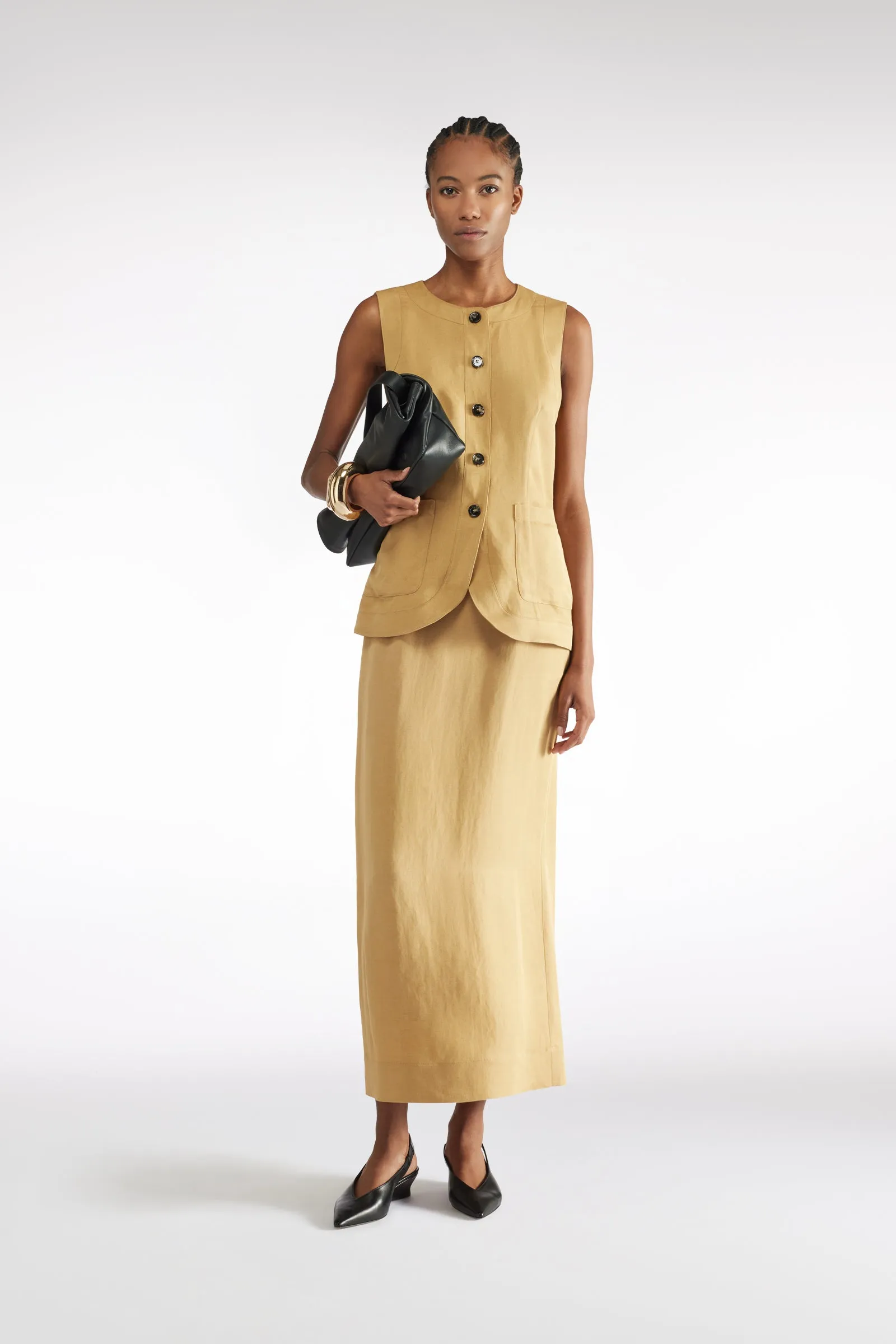 GONNA IN LINO VISCOSA sold by Liviana Conti product image thumbnail 2