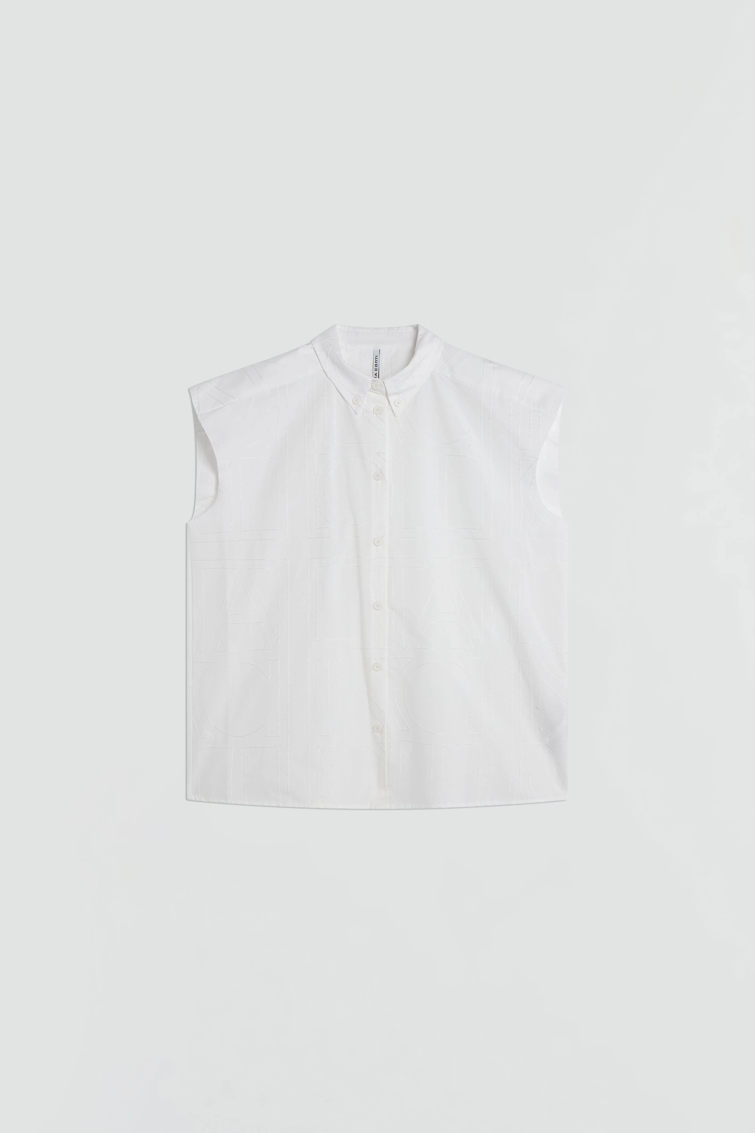 CAMICIA RICAMO LOGO sold by Liviana Conti