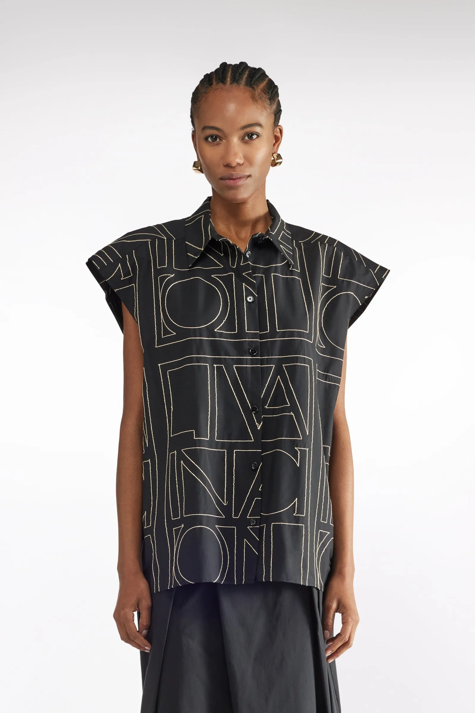 CAMICIA RICAMO LOGO sold by Liviana Conti product image thumbnail 3