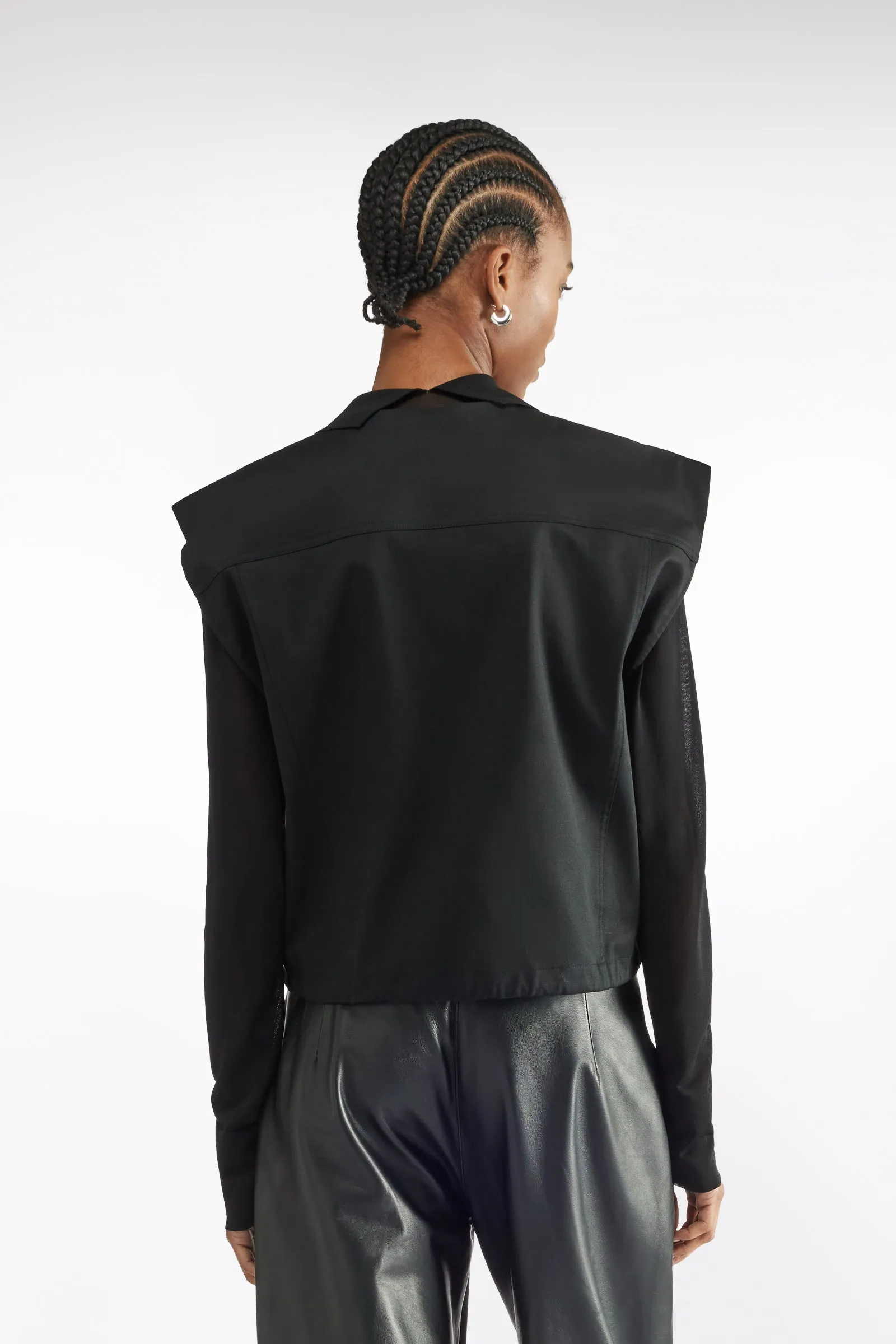 GILET IN GABARDINA COTONE sold by Liviana Conti product image thumbnail 3