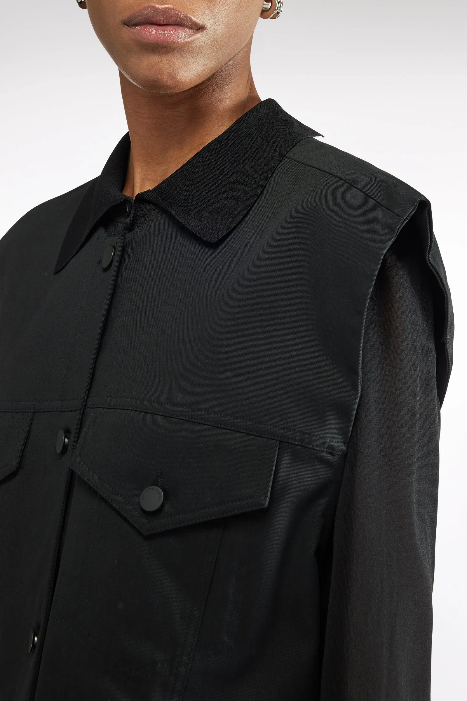 GILET IN GABARDINA COTONE sold by Liviana Conti product image thumbnail 4