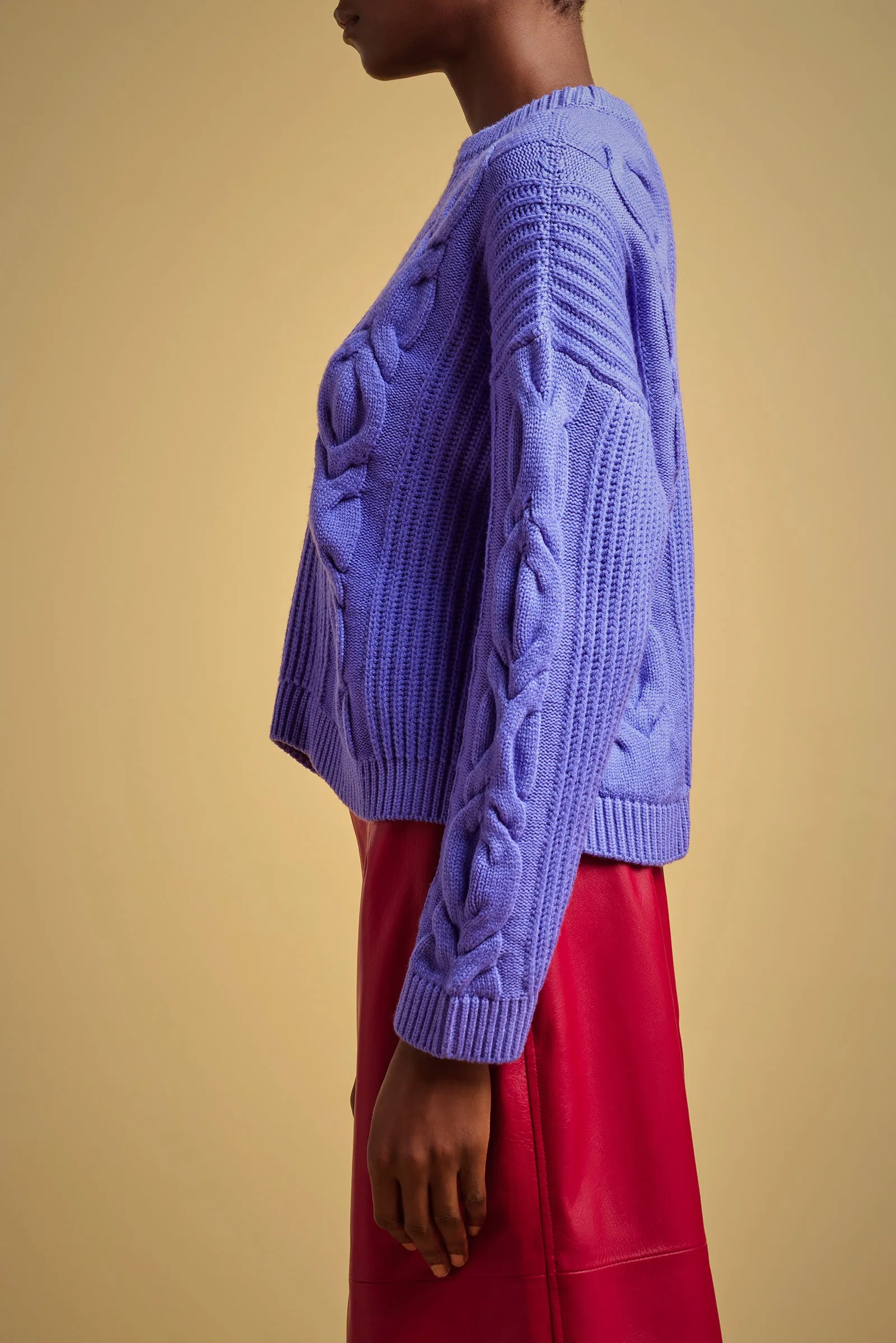 MAGLIA LANA COSTE E TRECCE sold by Liviana Conti product image thumbnail 3